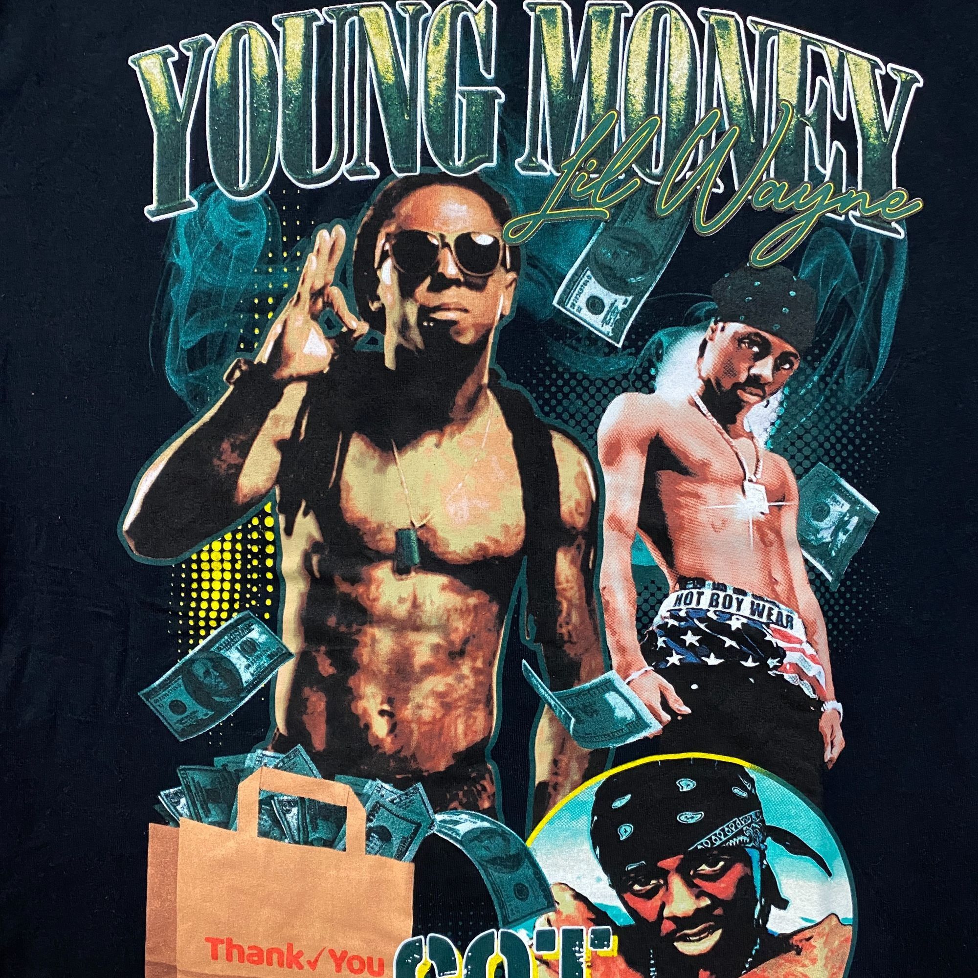 Lil Wayne Lil Wayne Young Money Got Money Themed T-Shirt Medium Size US M / EU 48-50 / 2 - 2 Thumbnail