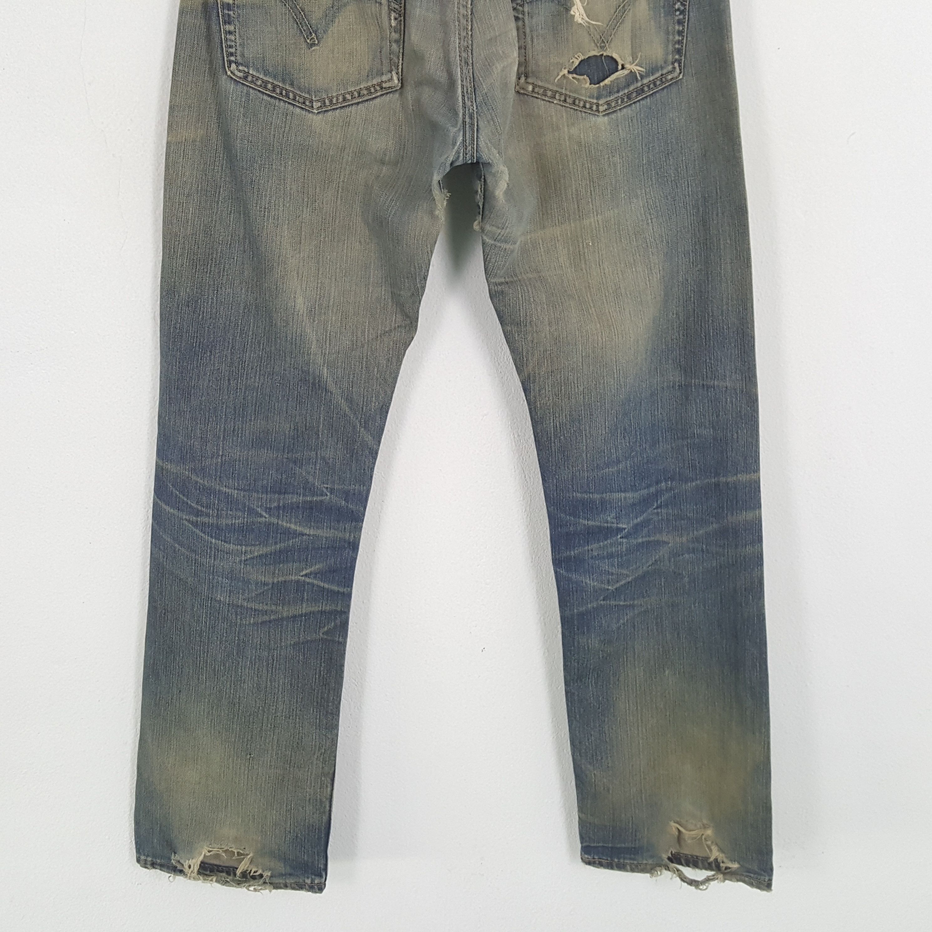 LEVI'S Streetwear Style Distressed Jeans