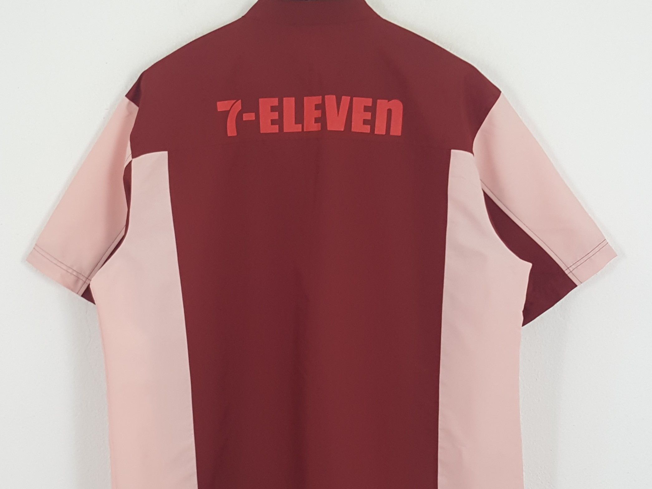 Japanese Brand × Vintage Vintage 7 Eleven Big Logo 7 Worker Zipper Jacket Size US L / EU 52-54 / 3 - 2 Thumbnail