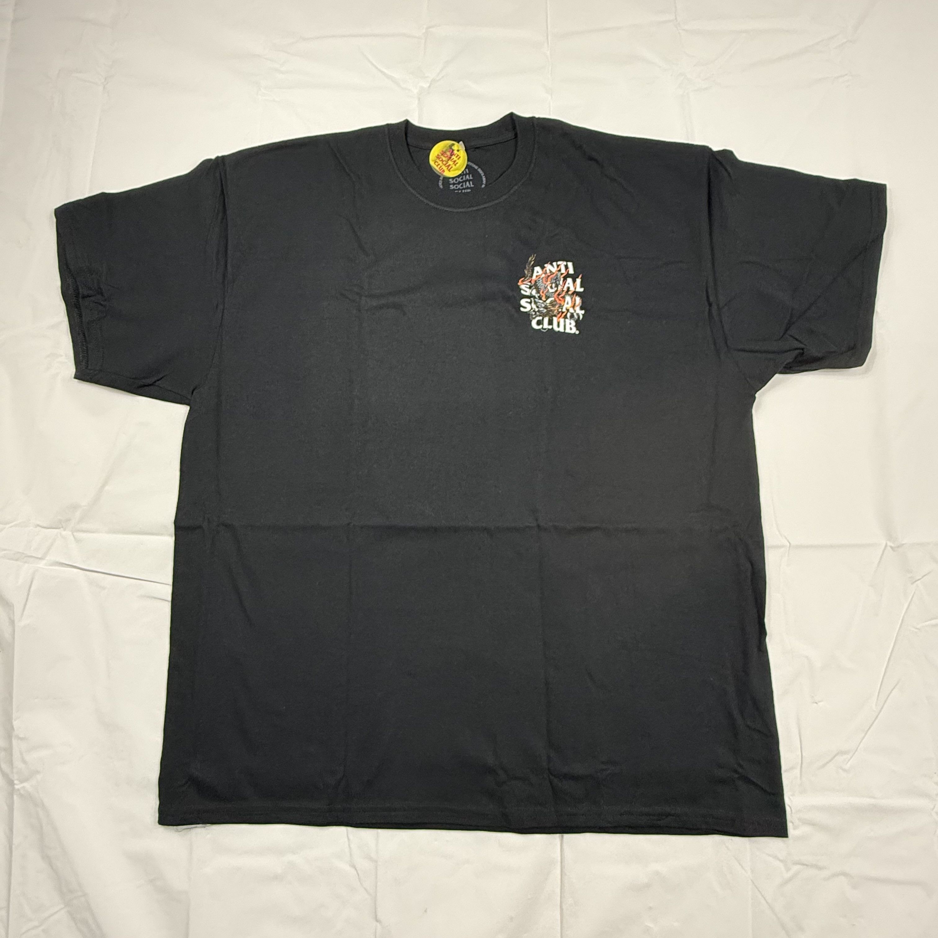 Anti Social Social Club Anti Social Social Club Chinese Dragon Tee Black Size US XXL / EU 58 / 5 - 3 Thumbnail