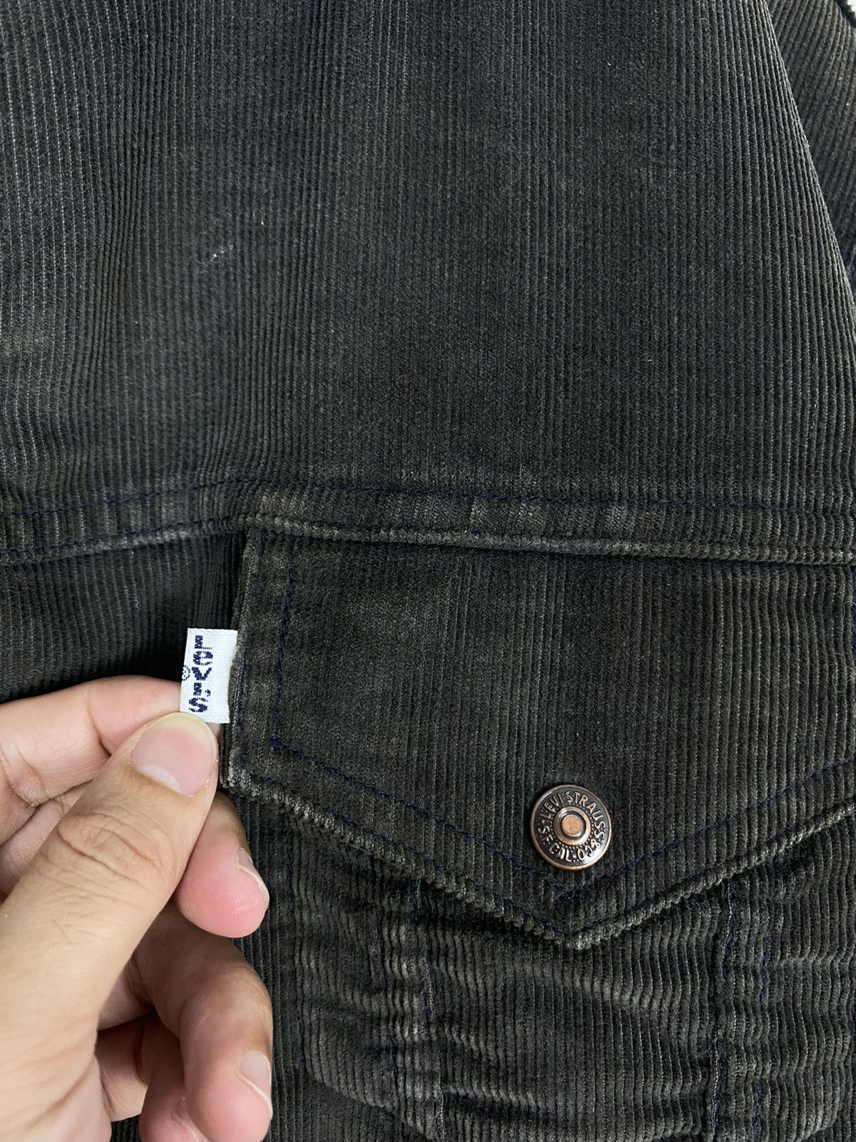 Levi's Rare‼️ Vintage Levi’s Corduroy Sherpa Jacket Made in Usa Size US S / EU 44-46 / 1 - 7 Thumbnail