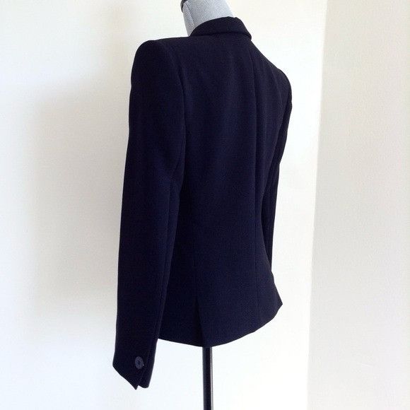 Giorgio Armani Giorgio Armani Black Tailored Single-Button Blazer IT 40 US Size S / US 4 / IT 40 - 11 Thumbnail