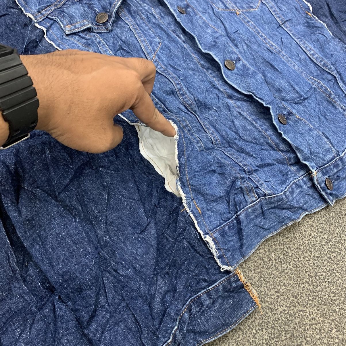 Japanese Brand NIKO AND RECONSTRUCTED DENIM JACKET BOXY OVERSIZE Size US L / EU 52-54 / 3 - 15 Thumbnail