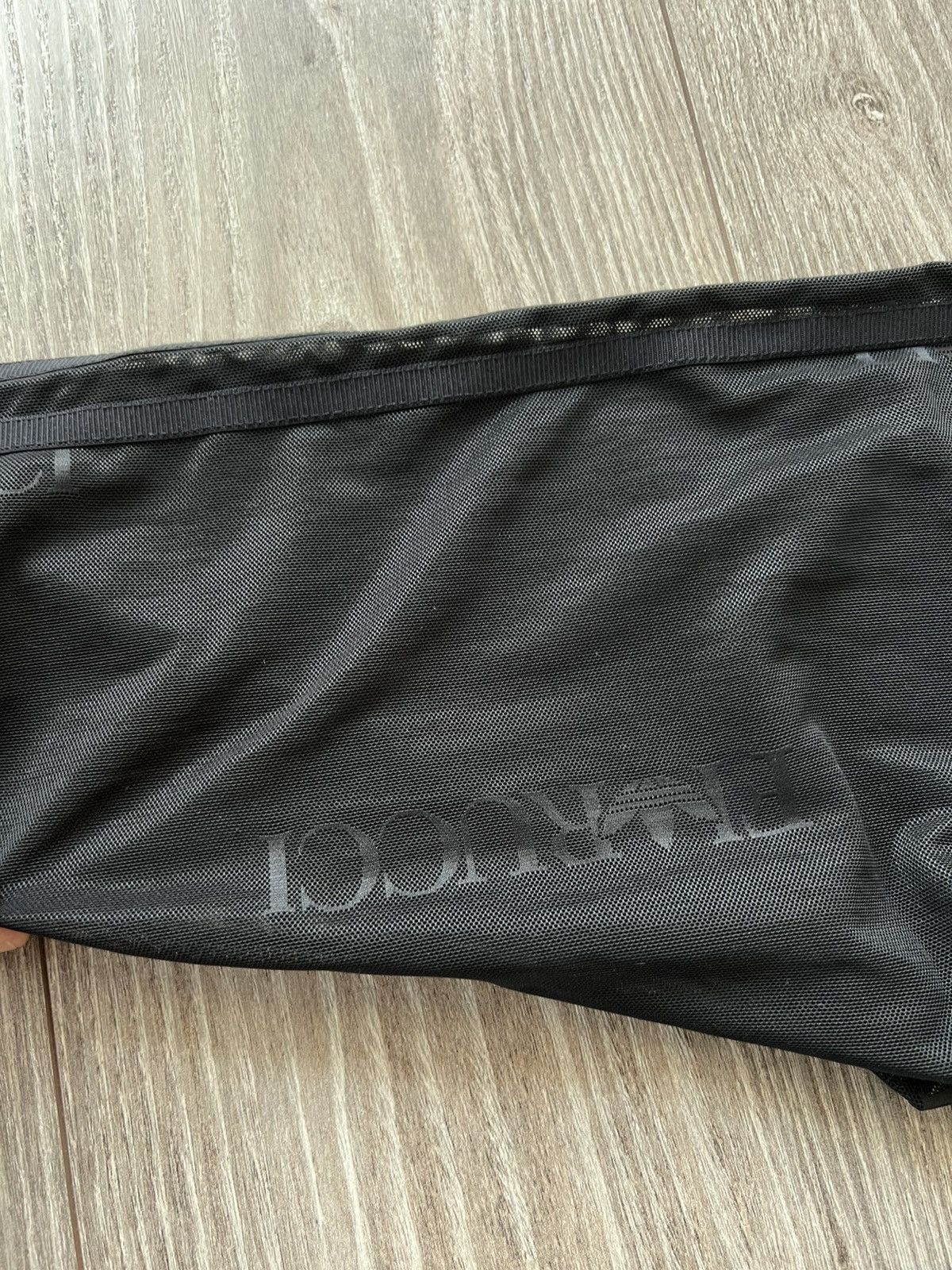 Adidas Y2k Adidas by FIORUCCI Sheer Tight black Avantgarde Leggings Size 30" / US 8 / IT 44 - 11 Thumbnail