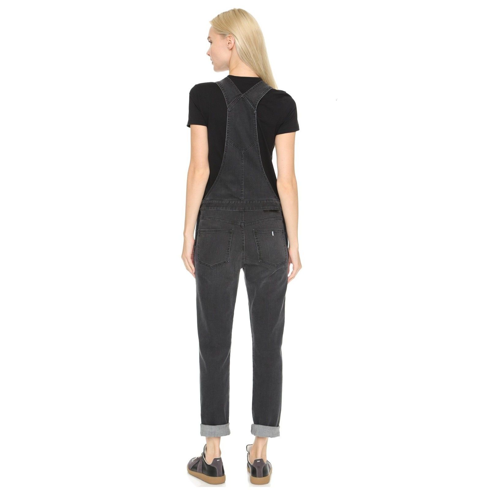 Stella McCartney The Skinny Boyfriend Dungarees Soft Denim Overalls $975 Size 25" / US 0 / IT 36 - 3 Thumbnail