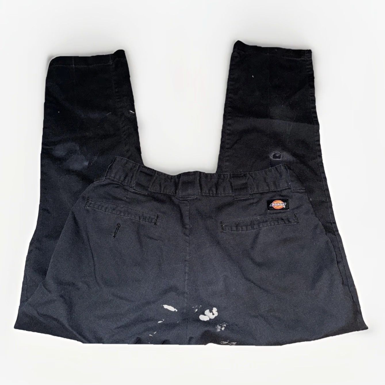 Dickies Dickies 874 Flex Work Pants Black Distressed 32x30 Relaxed Fit Chino Workwear Mens Vintage USA Punk 90s Distressed Size US 32 / EU 48 - 5 Thumbnail