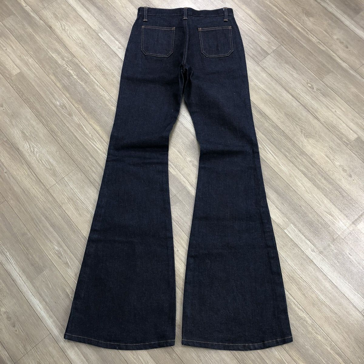 Japanese Brand 2000s Et-Boite Ifsixwasnine Lgb Button Bootcut Flared Jeans Size US 26 / EU 42 - 16 Thumbnail