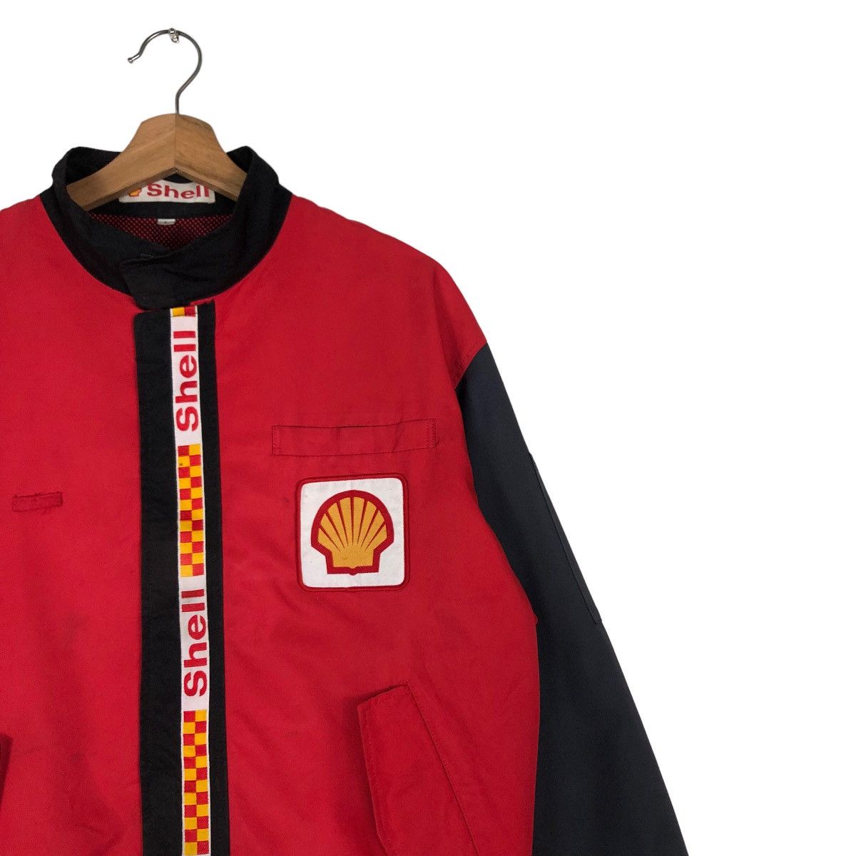 Japanese Brand 🔥Vintage Bomber Jacket Shell Racing Formula 1 Racing Size US L / EU 52-54 / 3 - 6 Thumbnail