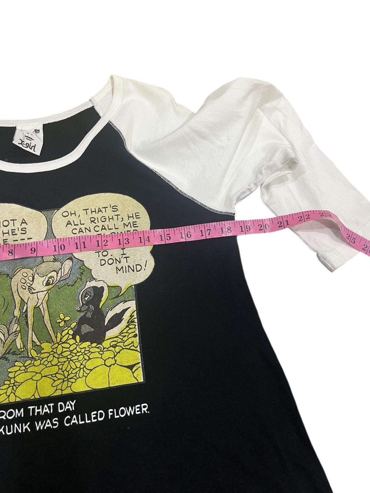 X-Girl X-GIRL❌DISNEY TEE DRESS SHIRT WHITE BLACK Size M / US 6-8 / IT 42-44 - 14 Thumbnail