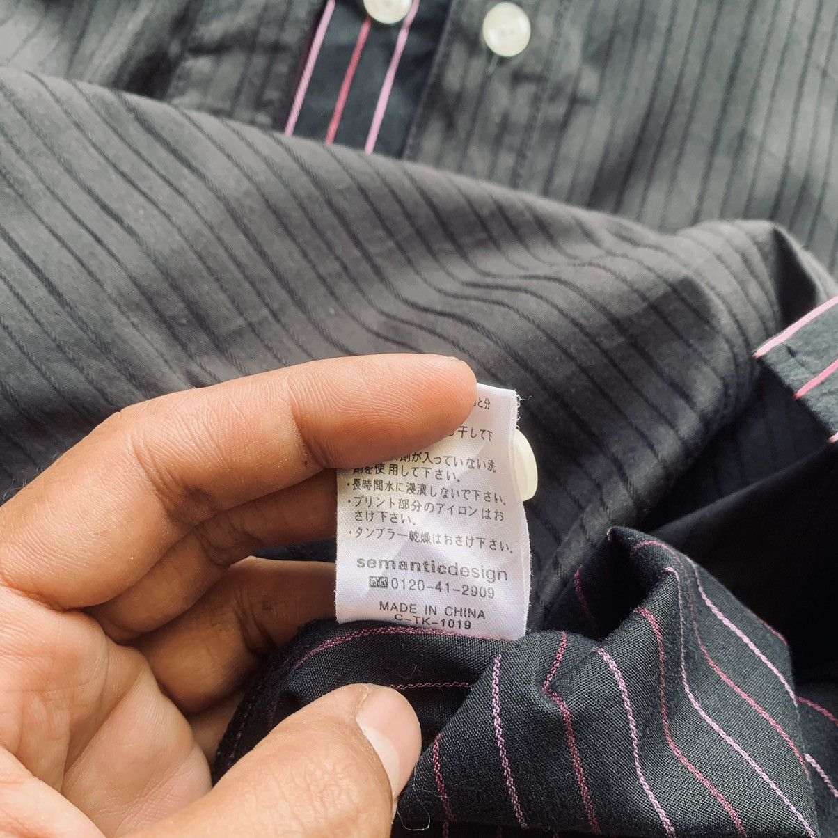 semanticdesign Semanticdesign Double Button shirt Size US L / EU 52-54 / 3 - 9 Thumbnail