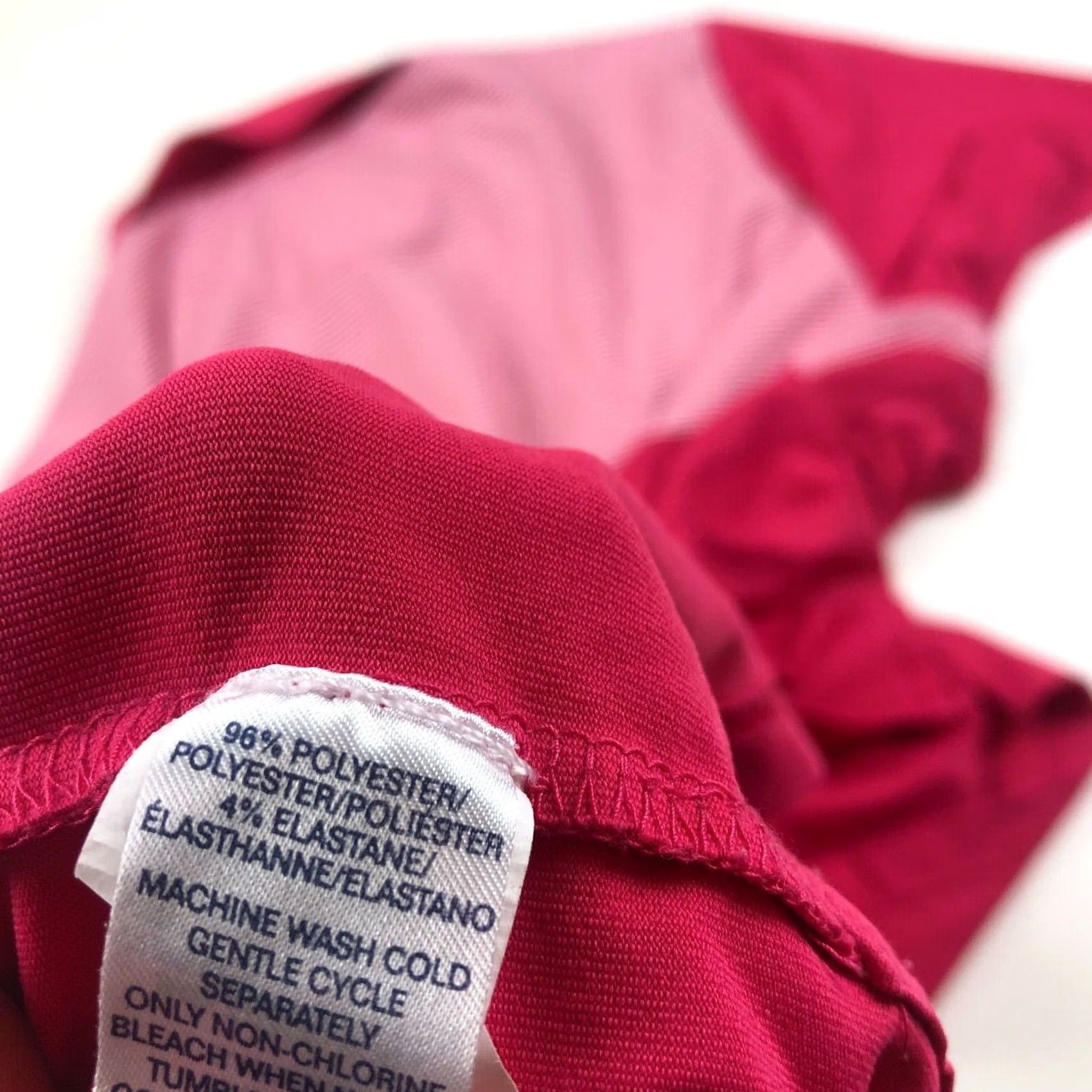 Chaps Chaps Golf Shirt Large Pink Mens Golf Short Sleeve Button Polo Size US L / EU 52-54 / 3 - 6 Thumbnail