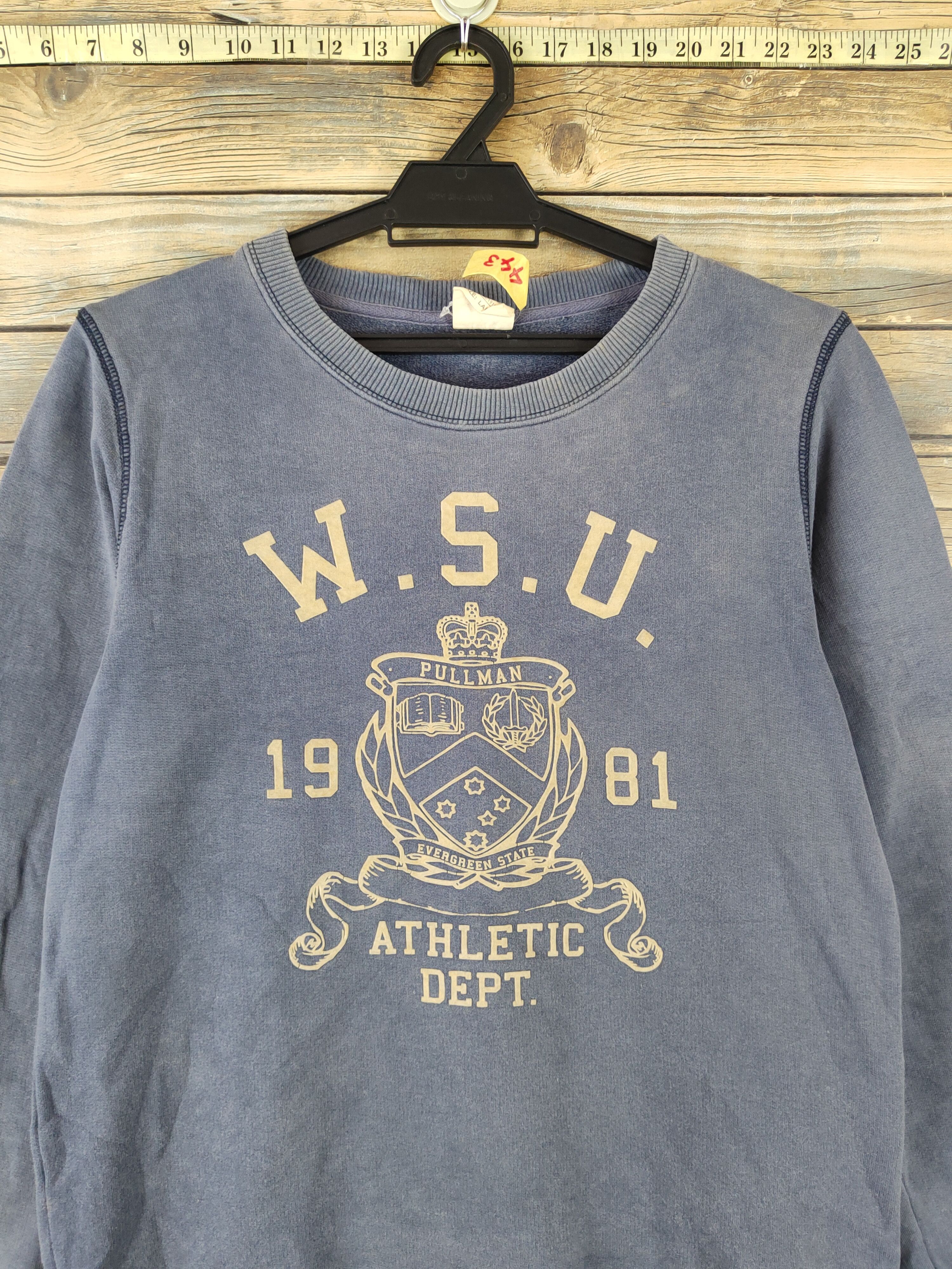 Champion DL Champion vintage Blue Faded Sweatshirts #443 Size M / US 6-8 / IT 42-44 - 2 Thumbnail