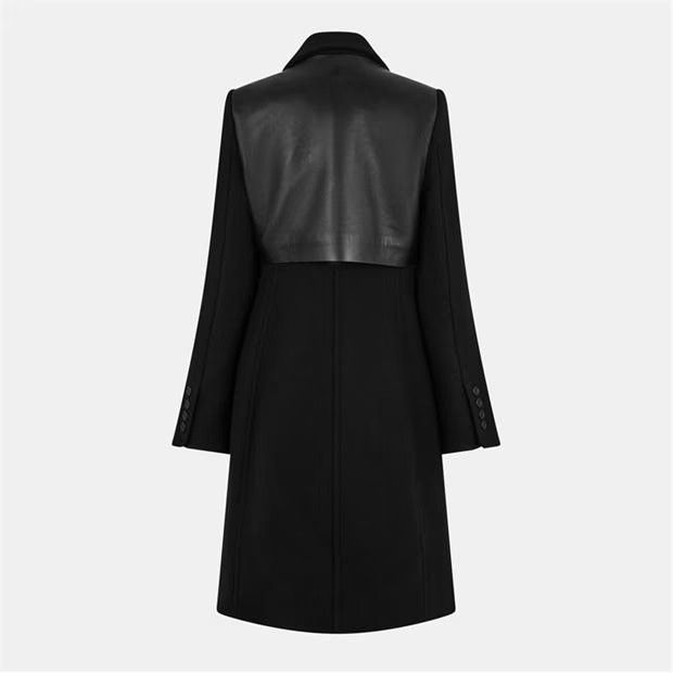 Off-White o1y1125 Belted Coat in Black Size M / US 6-8 / IT 42-44 - 2 Thumbnail