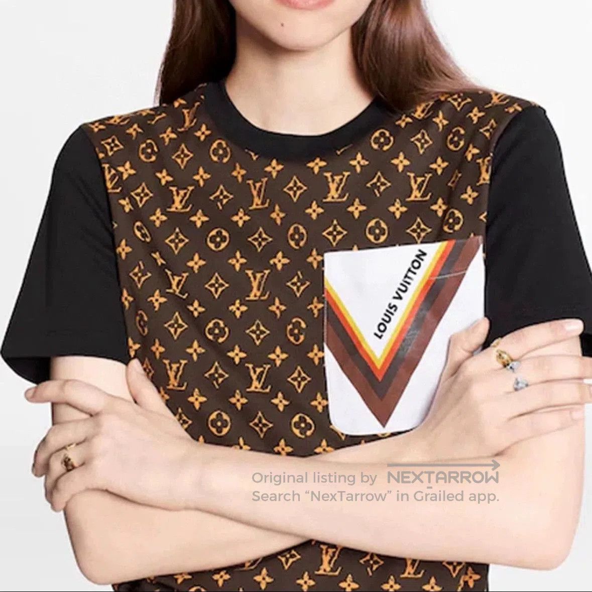 Louis Vuitton louis vuitton logo short sleeve t. Size US S / EU 44-46 / 1 - 5 Thumbnail