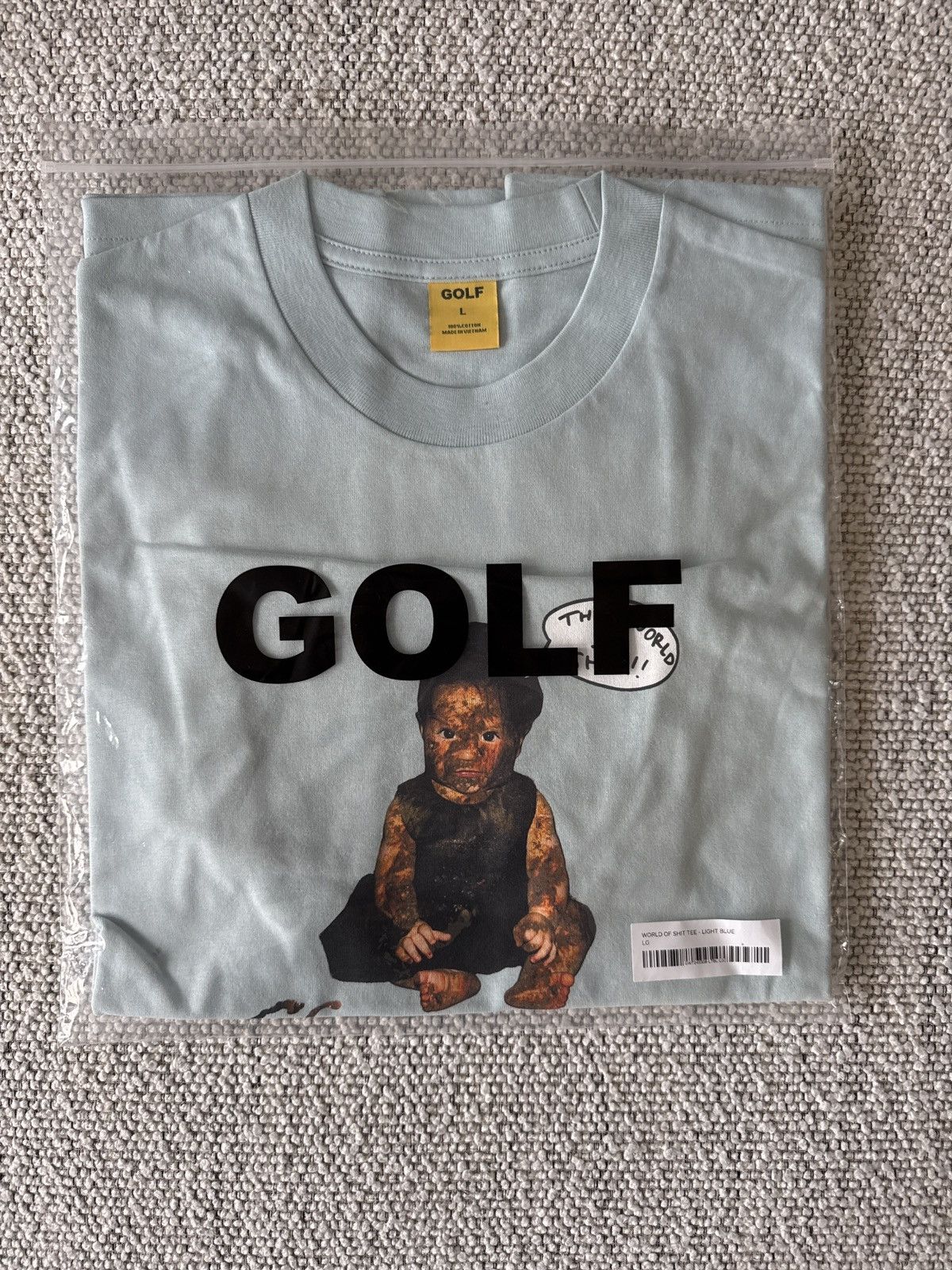 Golf Wang Golf Wang World is Sh_t T shirt Size US L / EU 52-54 / 3 - 1 Thumbnail