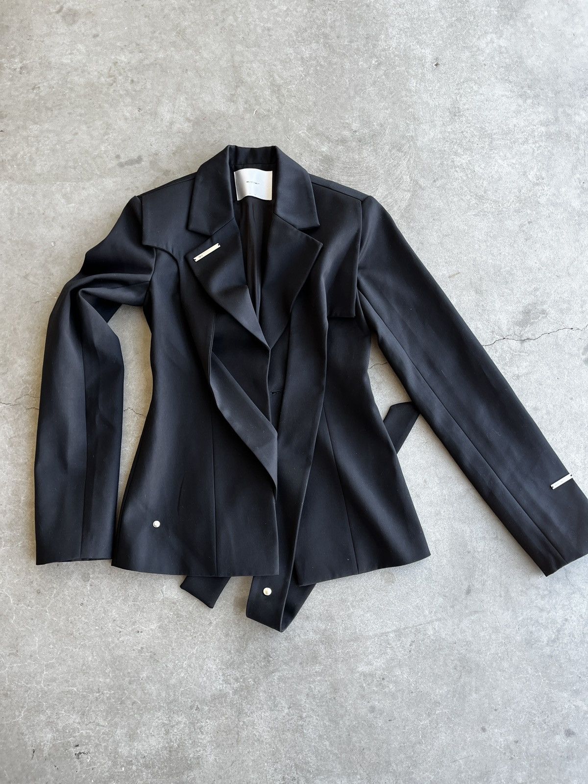 Heliot Emil Heliot Emil SS20 Strap Bondage Blazer (unisex) Size 36R - 16 Thumbnail