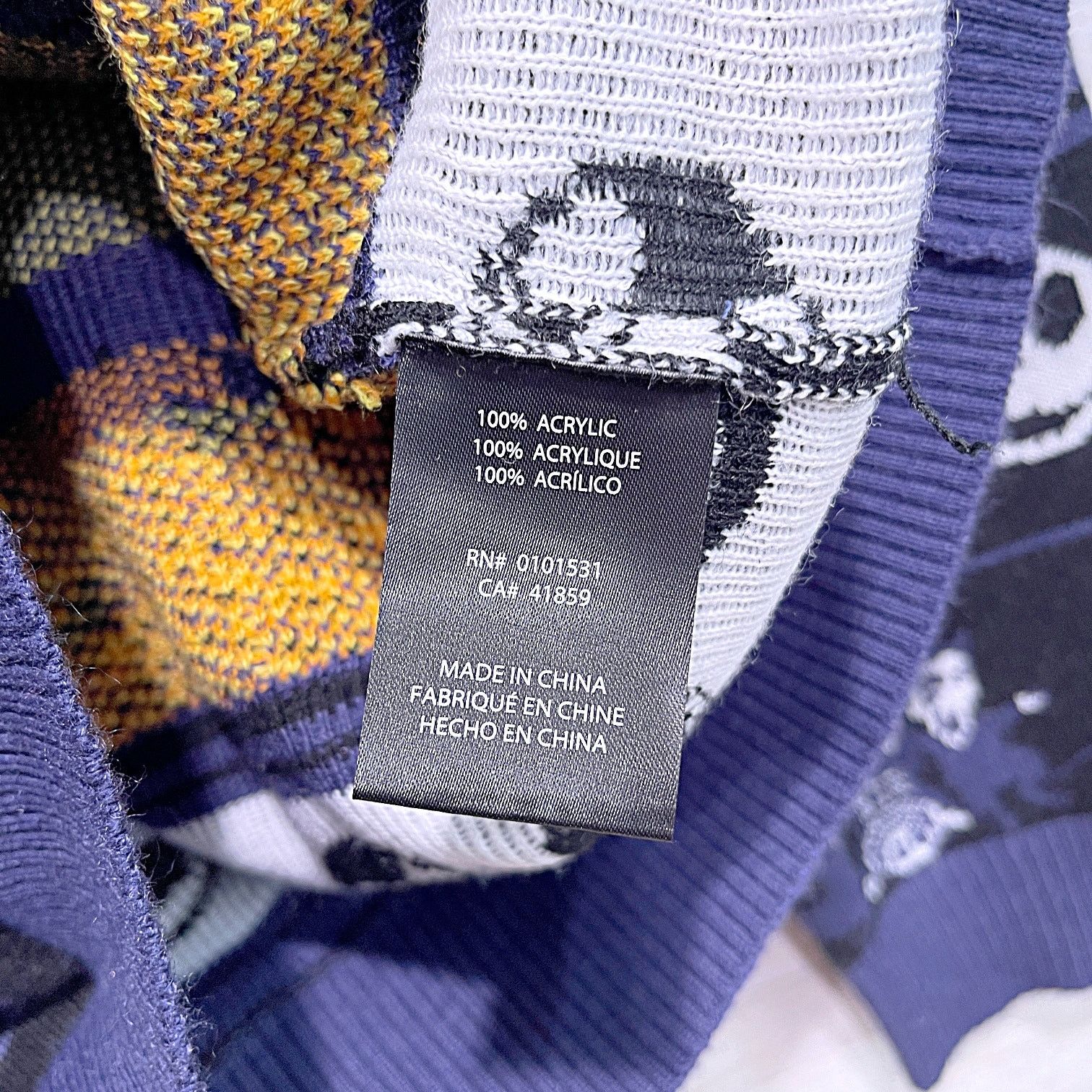 Disney Nightmare Before Christmas Fair Isle Sweater Womens XL Size XL / US 12-14 / IT 48-50 - 7 Thumbnail