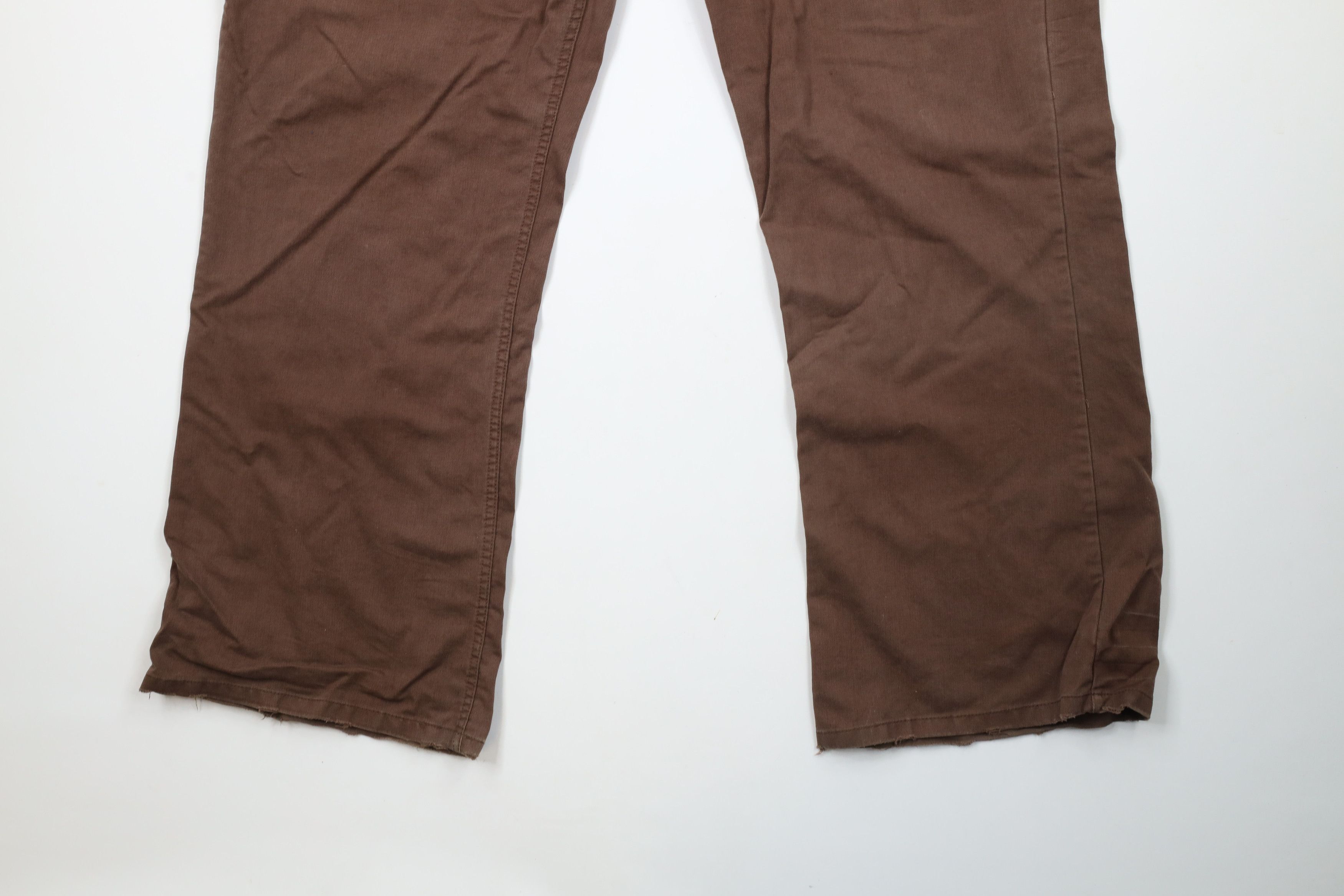 Vintage Vintage 90s Y2K Streetwear Baggy Sandstone Wide Leg Pants Size US 42 / EU 58 - 4 Thumbnail