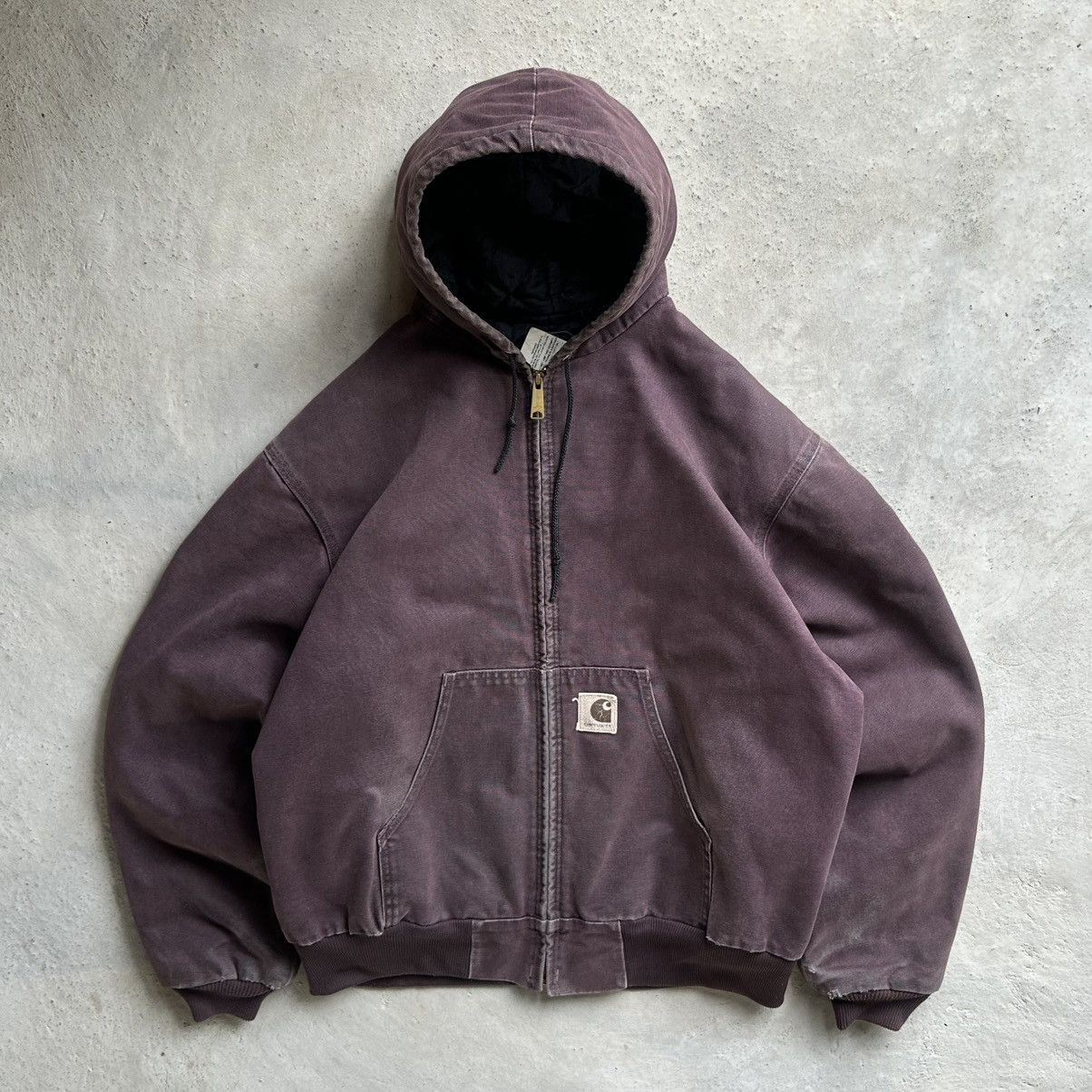 Carhartt Rare!!! Vintage 90s Carhartt J06 BRG Hooded Jacket Boxy XL Size US XL / EU 56 / 4 - 3 Thumbnail