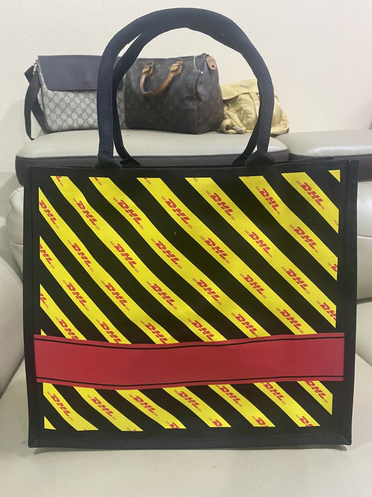 DHL DHL X Christy Ng 50 Years Malaysia Shopping Tote Bag Size ONE SIZE - 2 Thumbnail