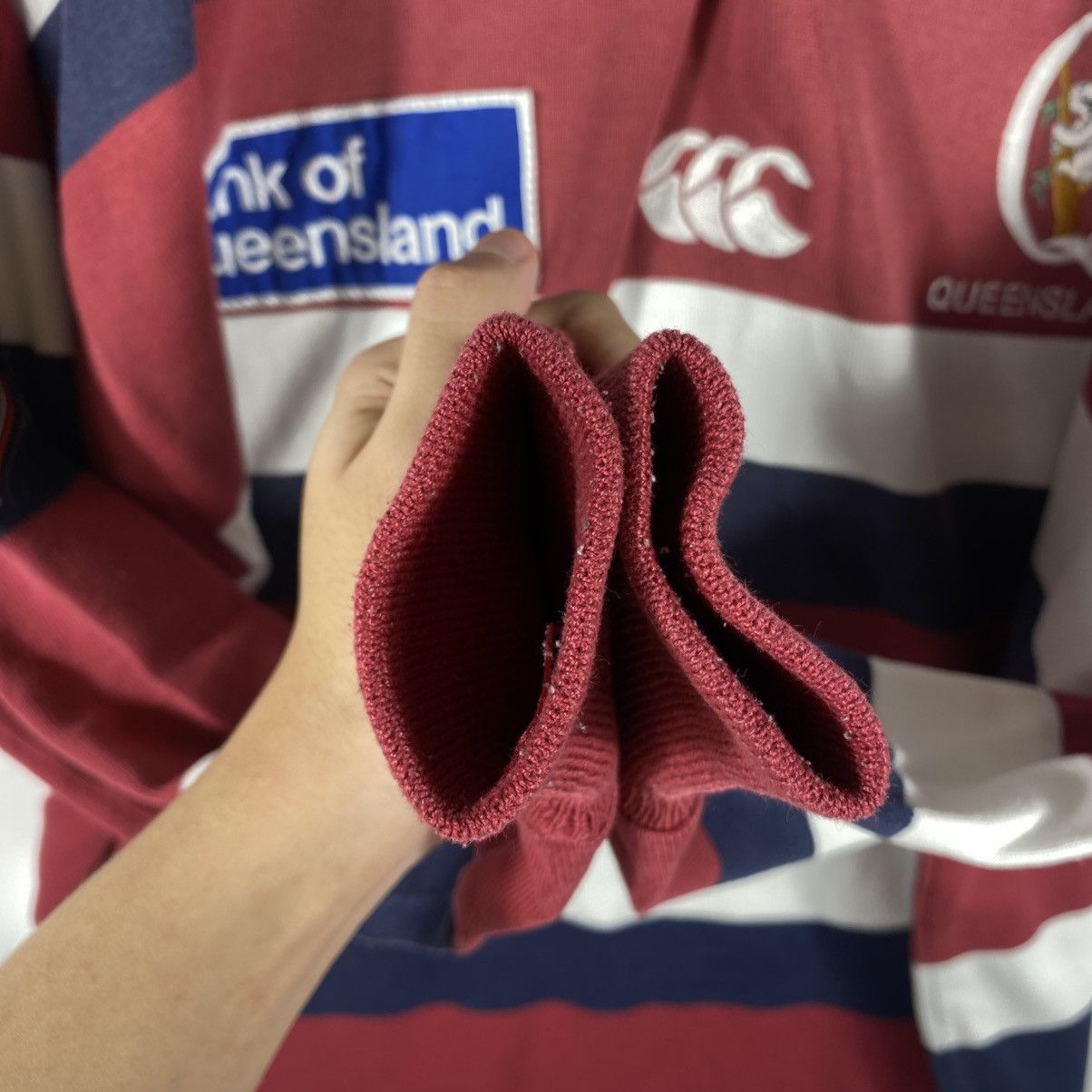 Canterbury of New Zealand Vintage 90's CANTERBURY Queensland Rugby Polo Shirt Size US M / EU 48-50 / 2 - 4 Thumbnail