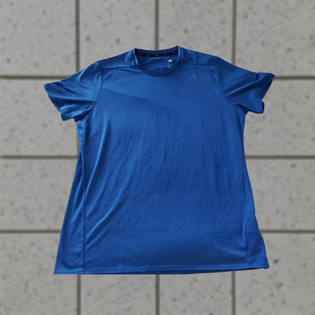 Adidas adidas Shirt Mens L Large Blue Athletic Gym Workout Size US L / EU 52-54 / 3 - 1 Thumbnail