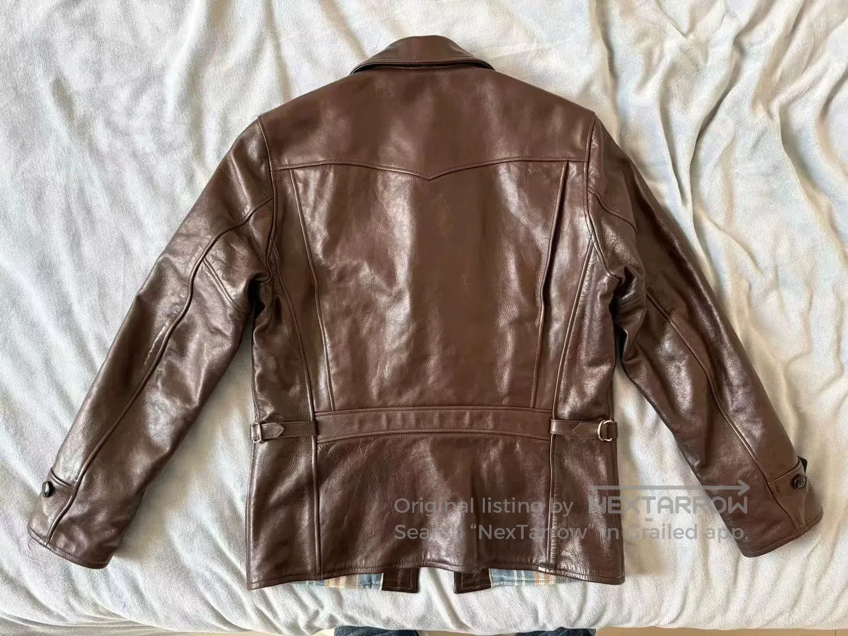 Rainbow Country Rare Vintage Bear Leather Jacket. Size US M / EU 48-50 / 2 - 3 Thumbnail