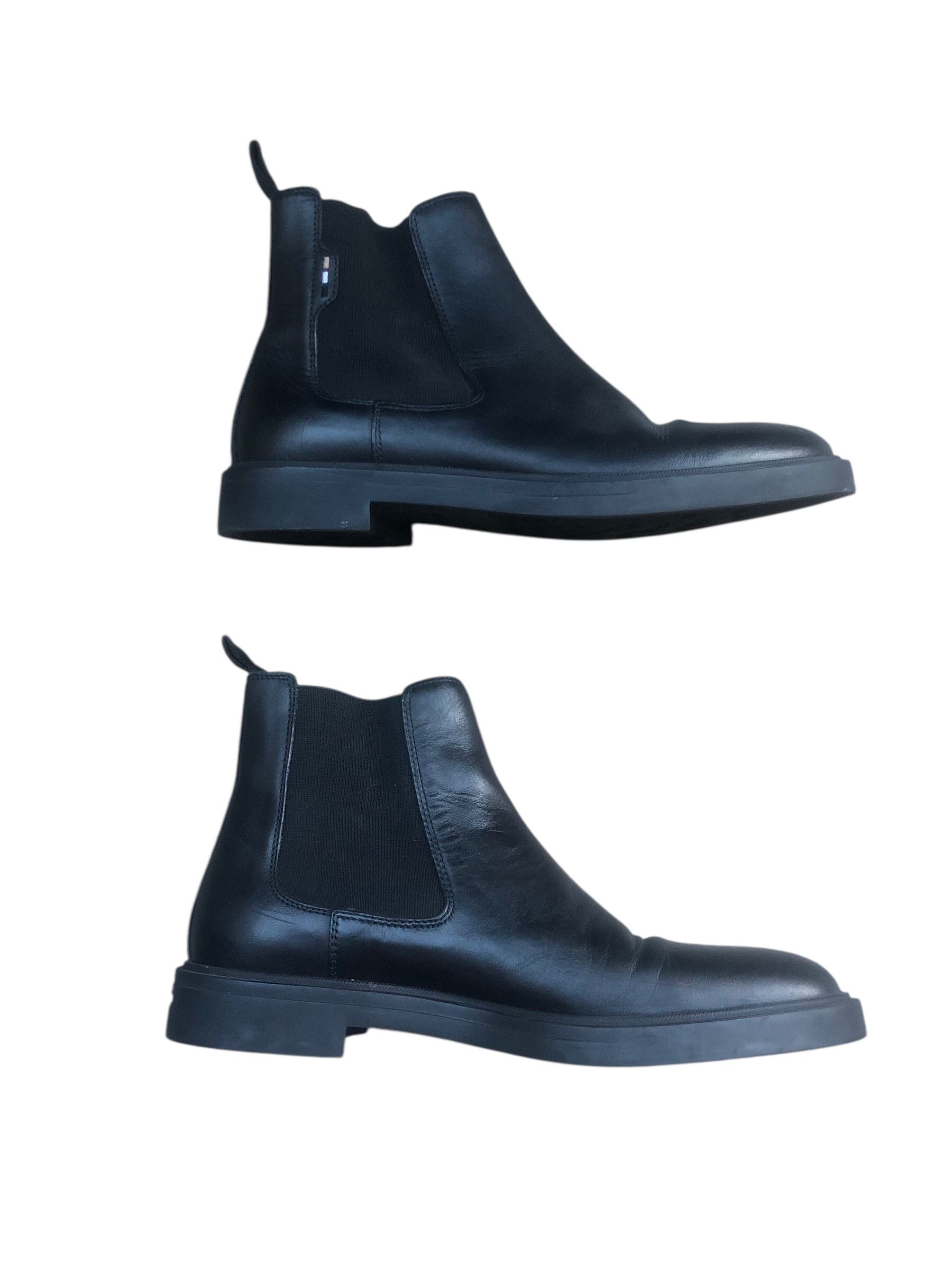 Hugo Boss 🔥Rare BOSS Calev Cheb Leather Chelsea Boots Hugo Boss Size US 8 / EU 41 - 5 Thumbnail