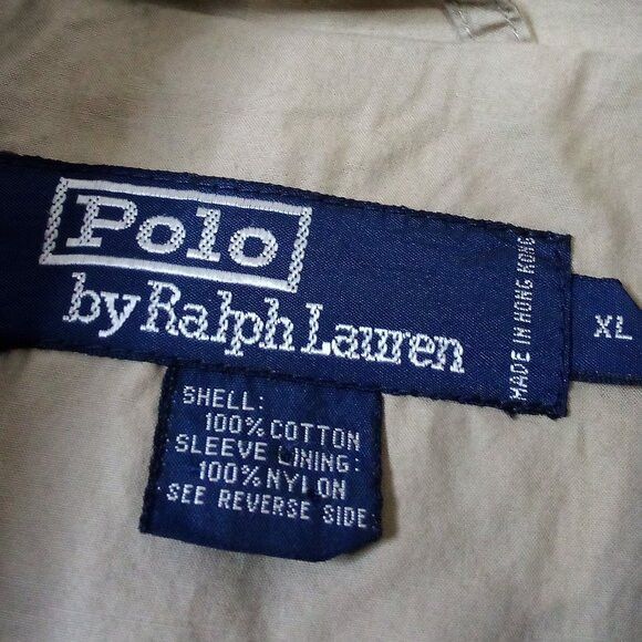 Polo Ralph Lauren Vintage Polo Ralph Lauren Pea Coat Overcoat Trench Size US XL / EU 56 / 4 - 4 Thumbnail