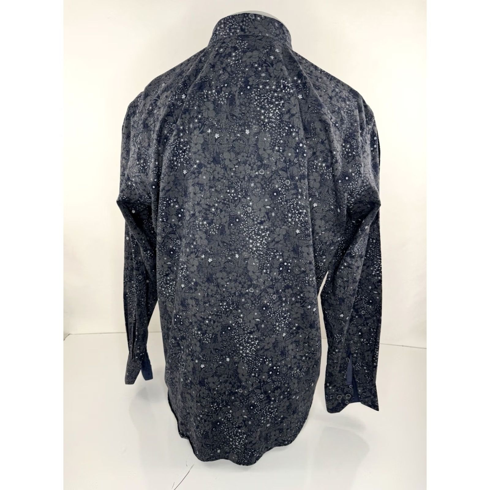 Vintage MAURIZIO BALDASSARI Brera - FLORAL Lightweight Mens L Shirt Size US L / EU 52-54 / 3 - 4 Thumbnail