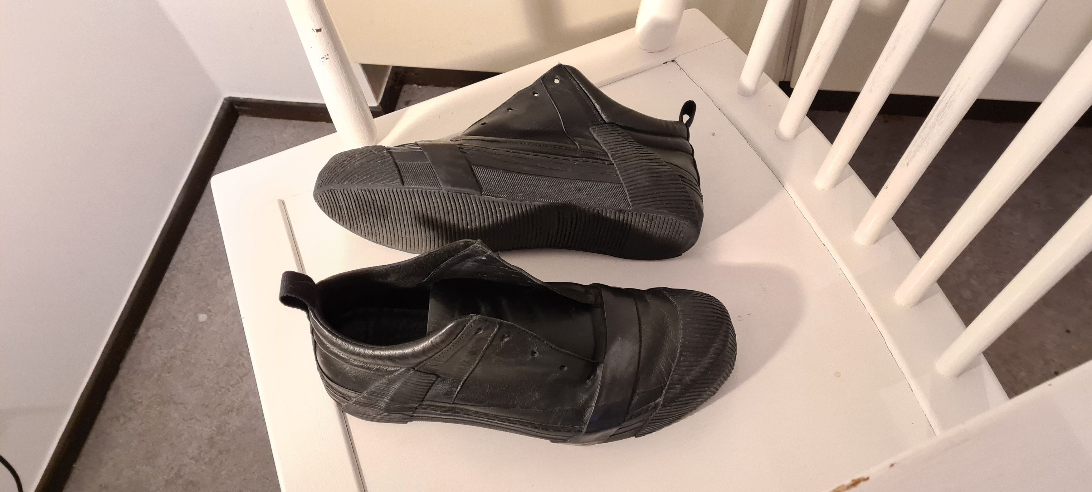 image of Boris Bidjan Saberi Bamba2 Shoes in Black, Men's (Size 12)