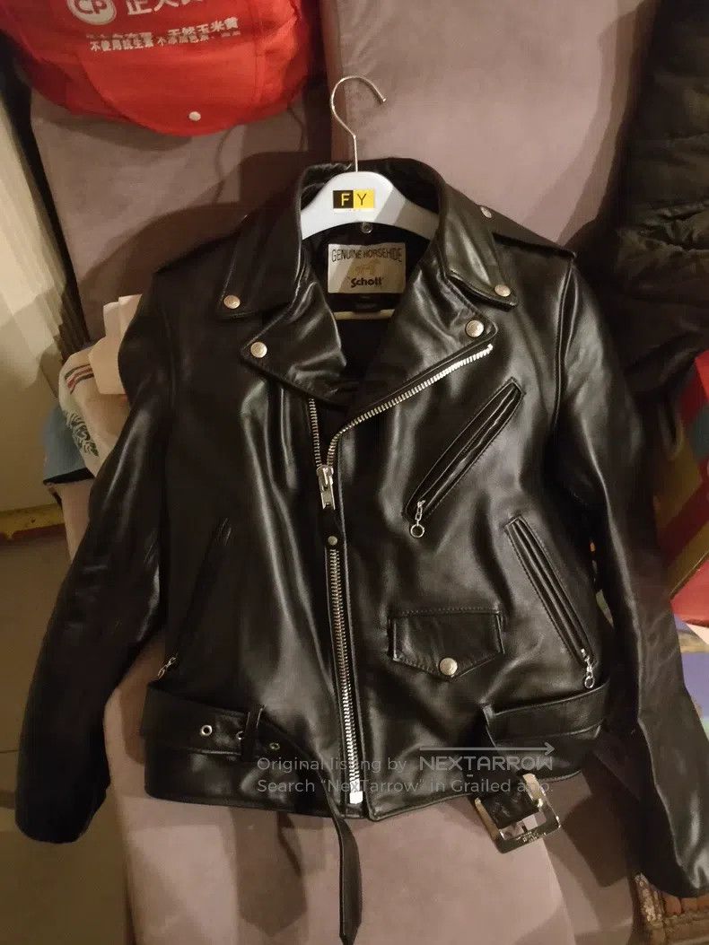 Schott Schott Horseskin leather clothing Size US XXS / EU 40 - 6 Thumbnail