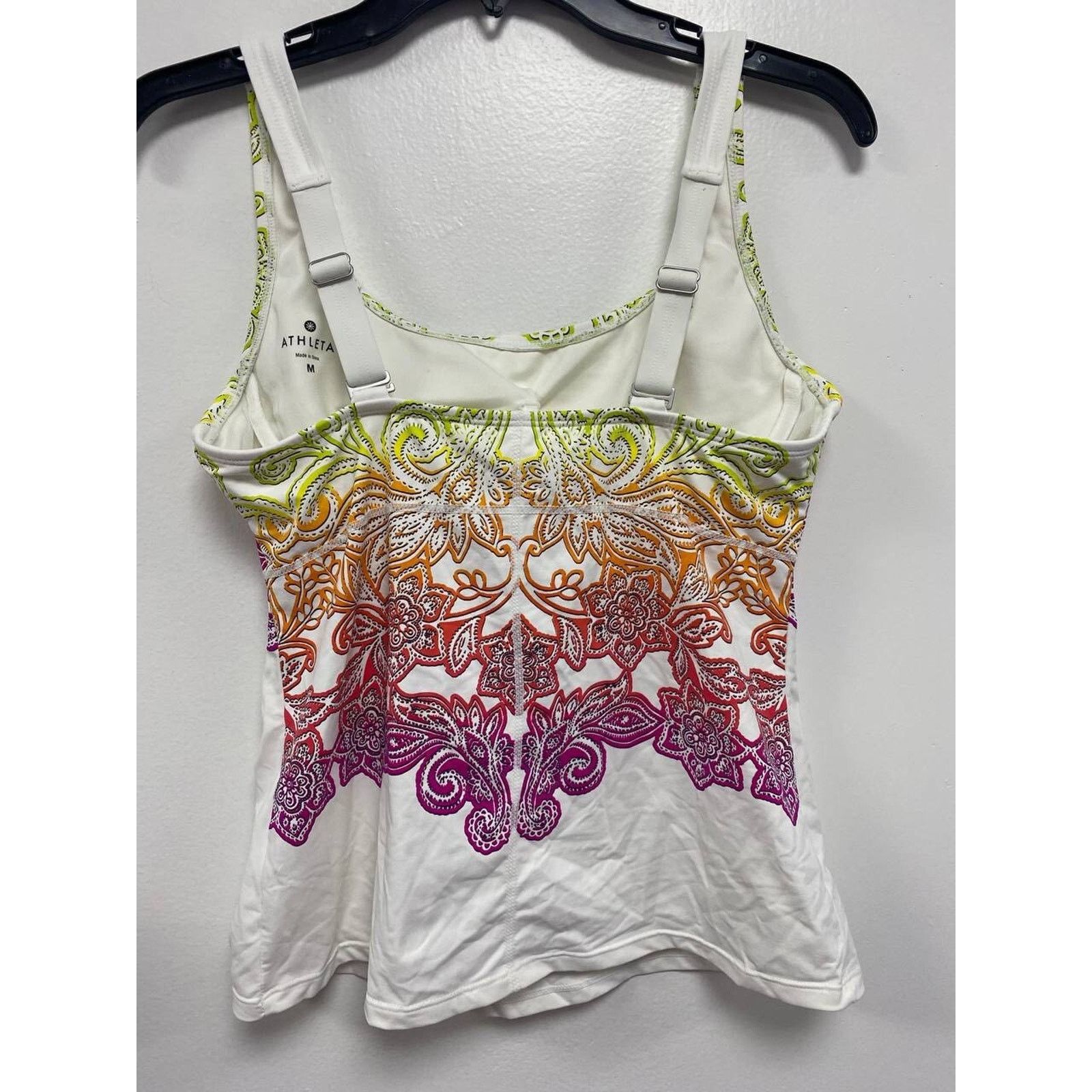 Athleta Athleta Underwire Lined Built Multiway Straps Top М A000043 Size M / US 6-8 / IT 42-44 - 3 Thumbnail