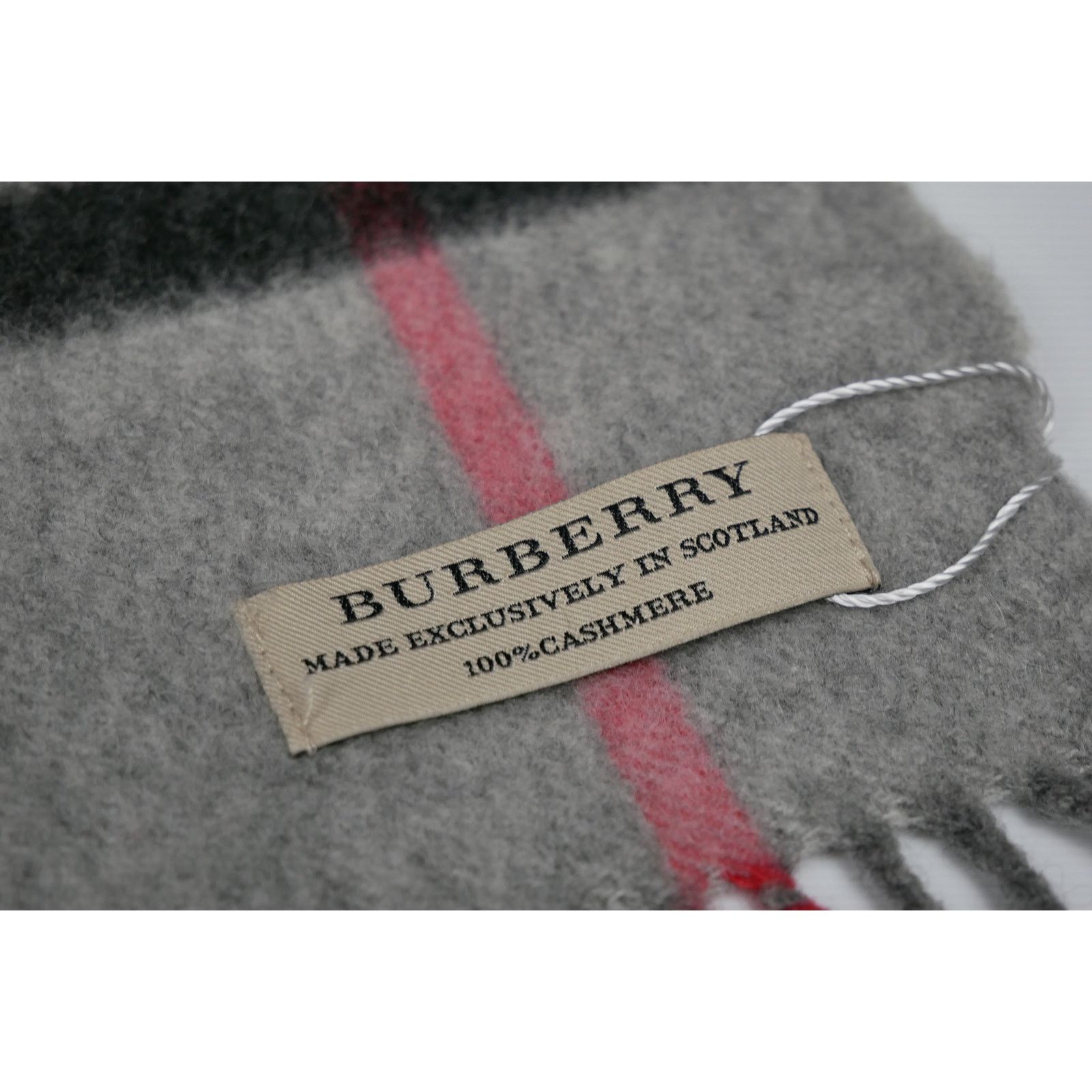 Burberry Giant Check Mens Scarf Size ONE SIZE - 5 Thumbnail