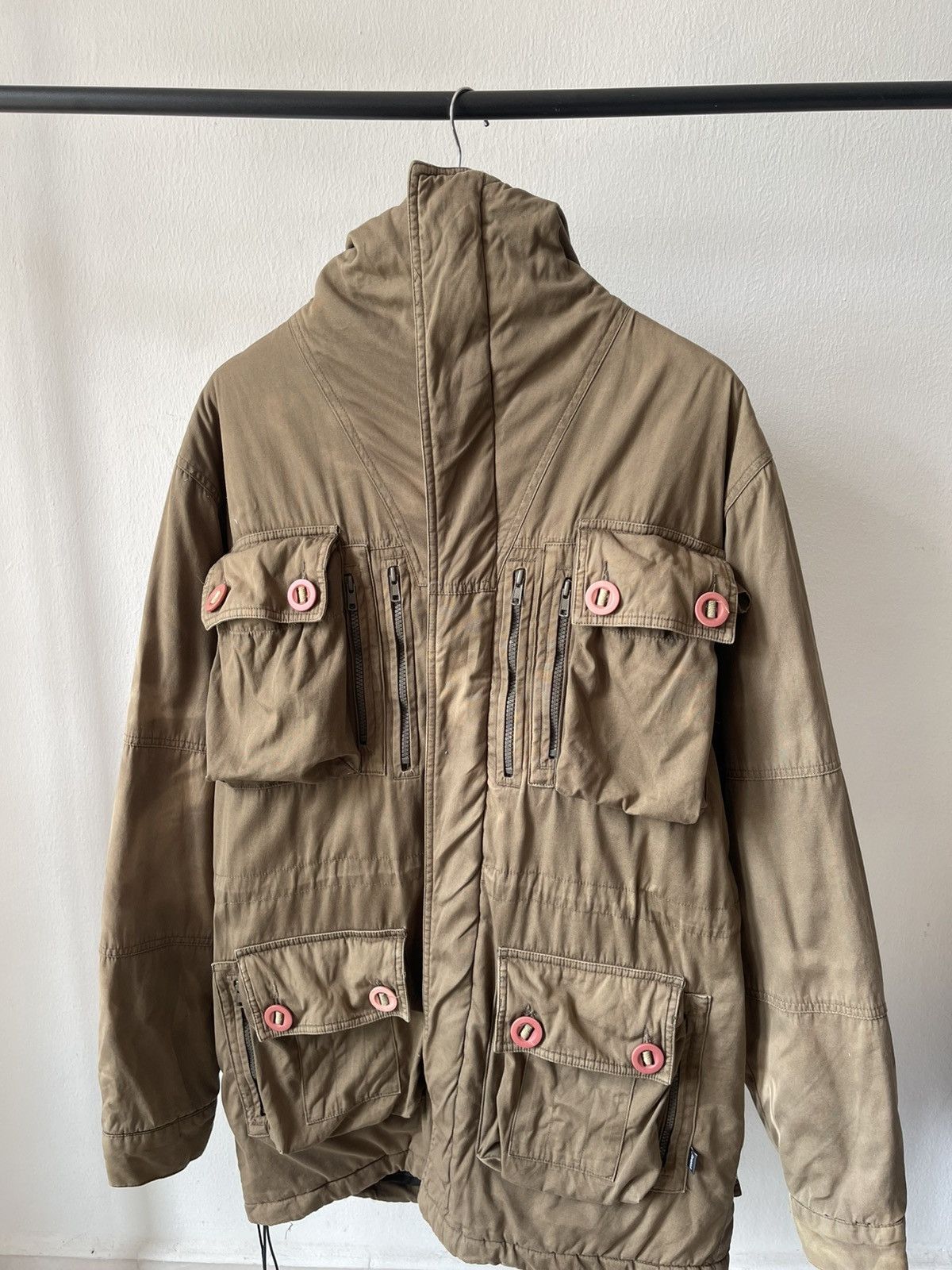 Stussy 2000s Old Stussy Multipocket Army Style Jacket #98 Size US L / EU 52-54 / 3 - 16 Thumbnail
