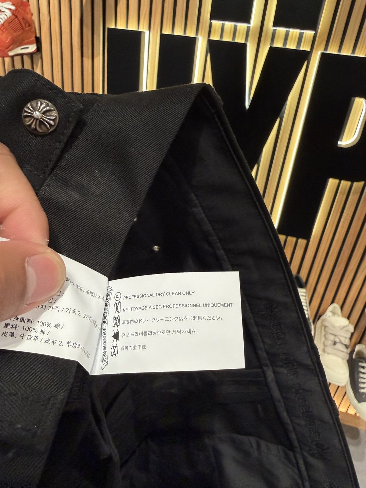 Chrome Hearts Chrome Hearts Black Camo Cross Patch Chino Pants Size US 36 / EU 52 - 5 Thumbnail