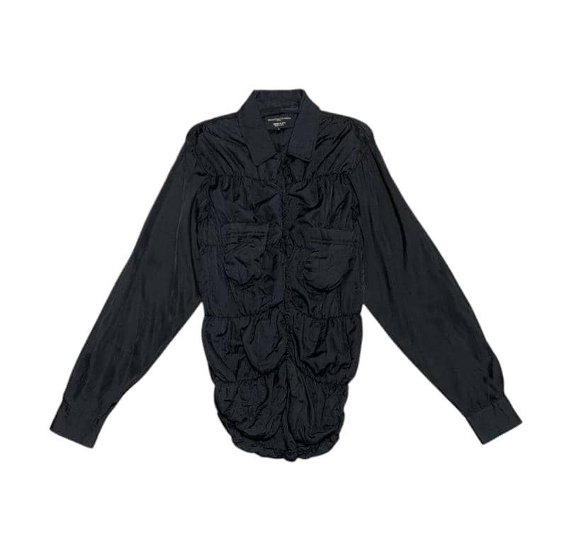 Masaki Matsushima Vintage Masaki Matushima Stretch Shirt Jacket Rare Design Size US S / EU 44-46 / 1 - 3 Thumbnail