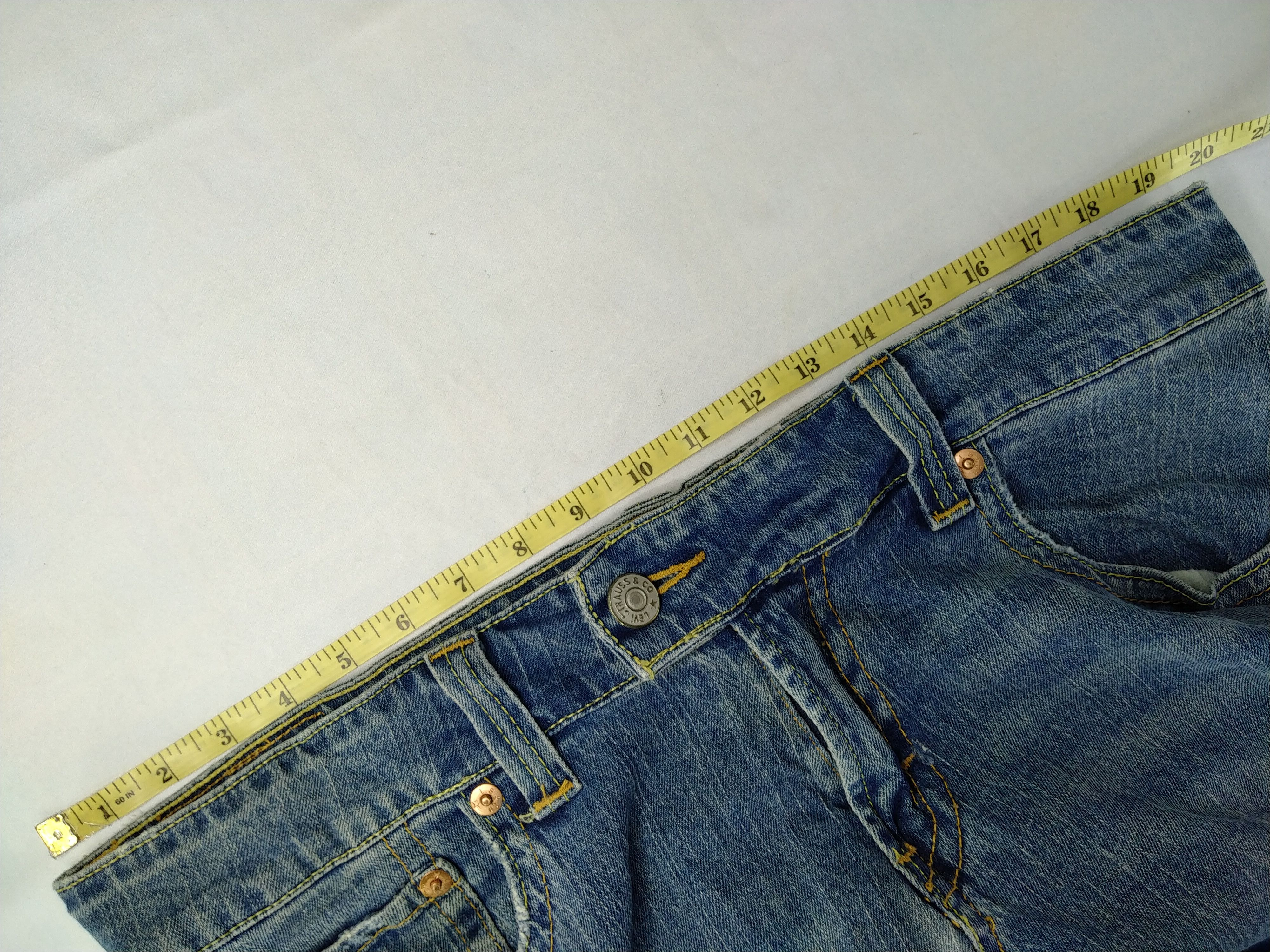 Vintage Blue Vintage Levi's 542 Low Flare Denim 39x31.5 -JN482 Size US 39 - 5 Thumbnail