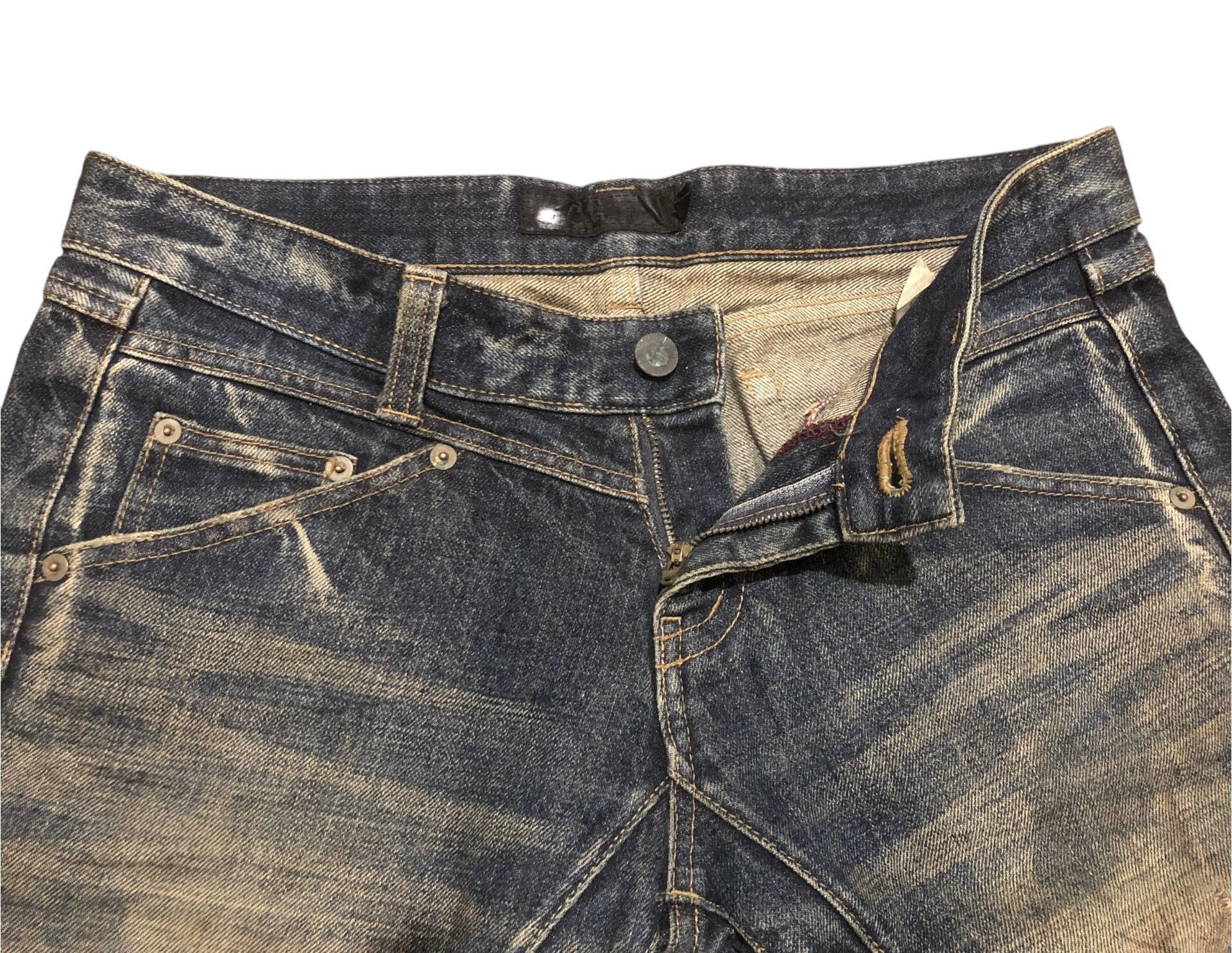 JACKROSE 🔥Y2K JACKROSE Japanese Brand Flared Bootcut Denim Jeans Size US 33 - 7 Thumbnail