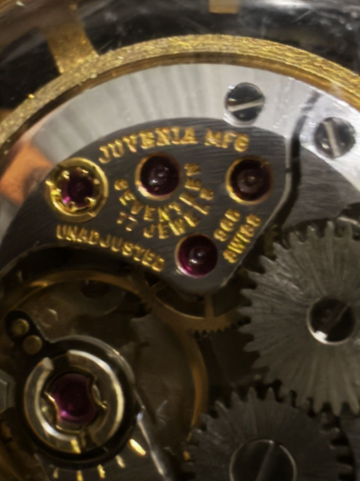 Designer VINTAGE JUVENIA OCTAGON MYSTERY WATCH Size ONE SIZE - 8 Thumbnail