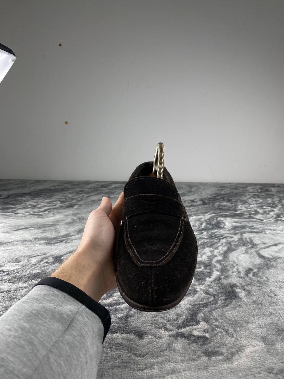 Prada Prada Penny Suede Loafers Size US 7.5 / EU 40-41 - 10 Thumbnail