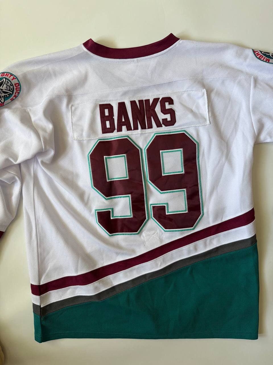 NFL Mighty Ducks Of Anaheim NFL JERSEY Banks 99 M Hockey Size US M / EU 48-50 / 2 - 1 Thumbnail