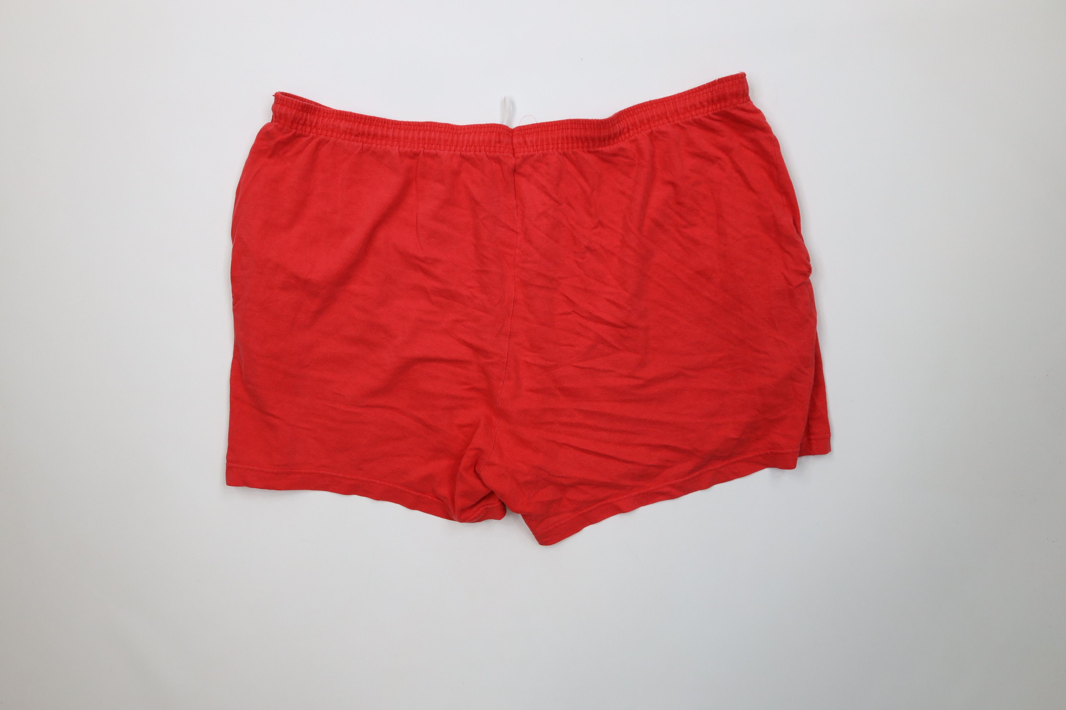Vintage Vintage 90s Chicago Bulls Basketball Shorts AS IS Red USA Size US 34 / EU 50 - 11 Thumbnail