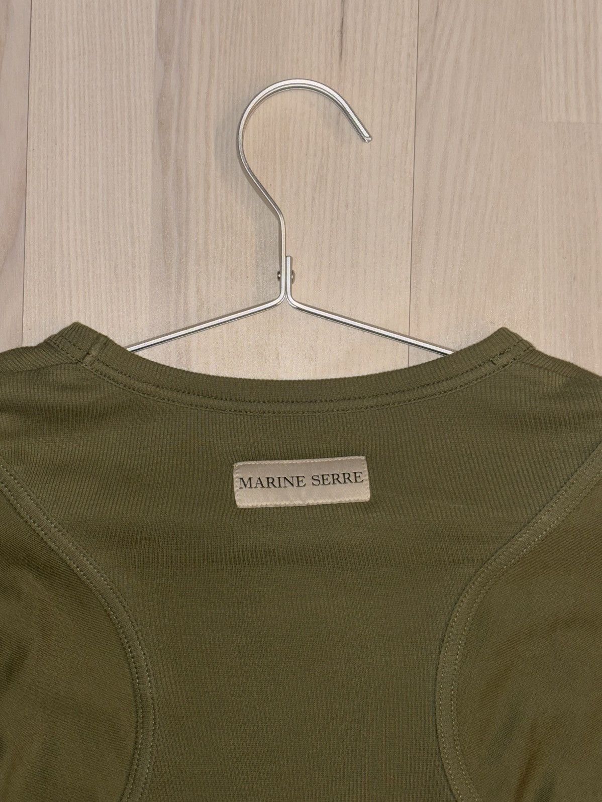 Marine Serre Rib Long Sleeve T-Shirt Size US M / EU 48-50 / 2 - 5 Thumbnail