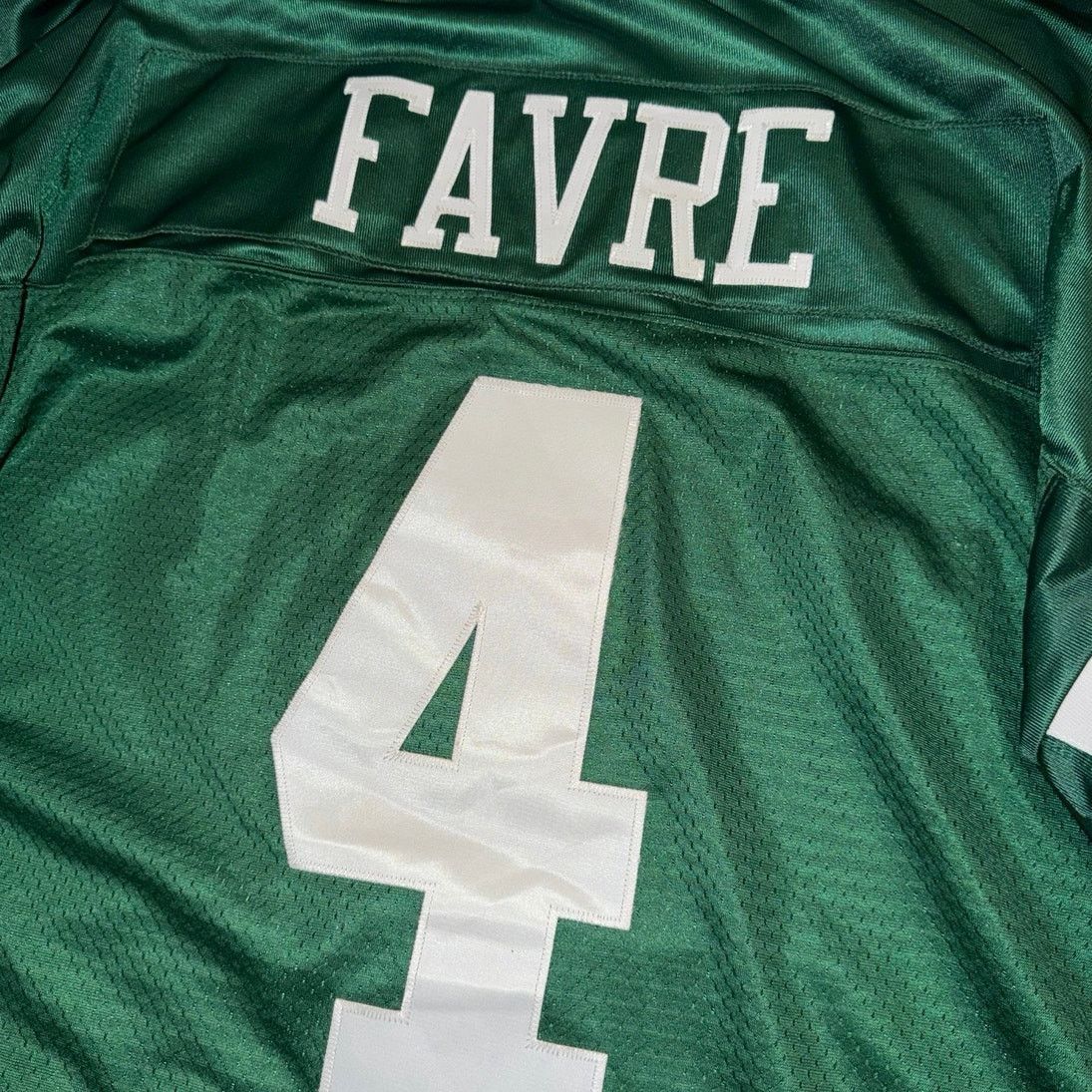 Reebok Reebok New York Jets Brett Favre NFL Jersey Size Mens XXL Size XXL / US 16-18 / IT 52-54 - 3 Thumbnail