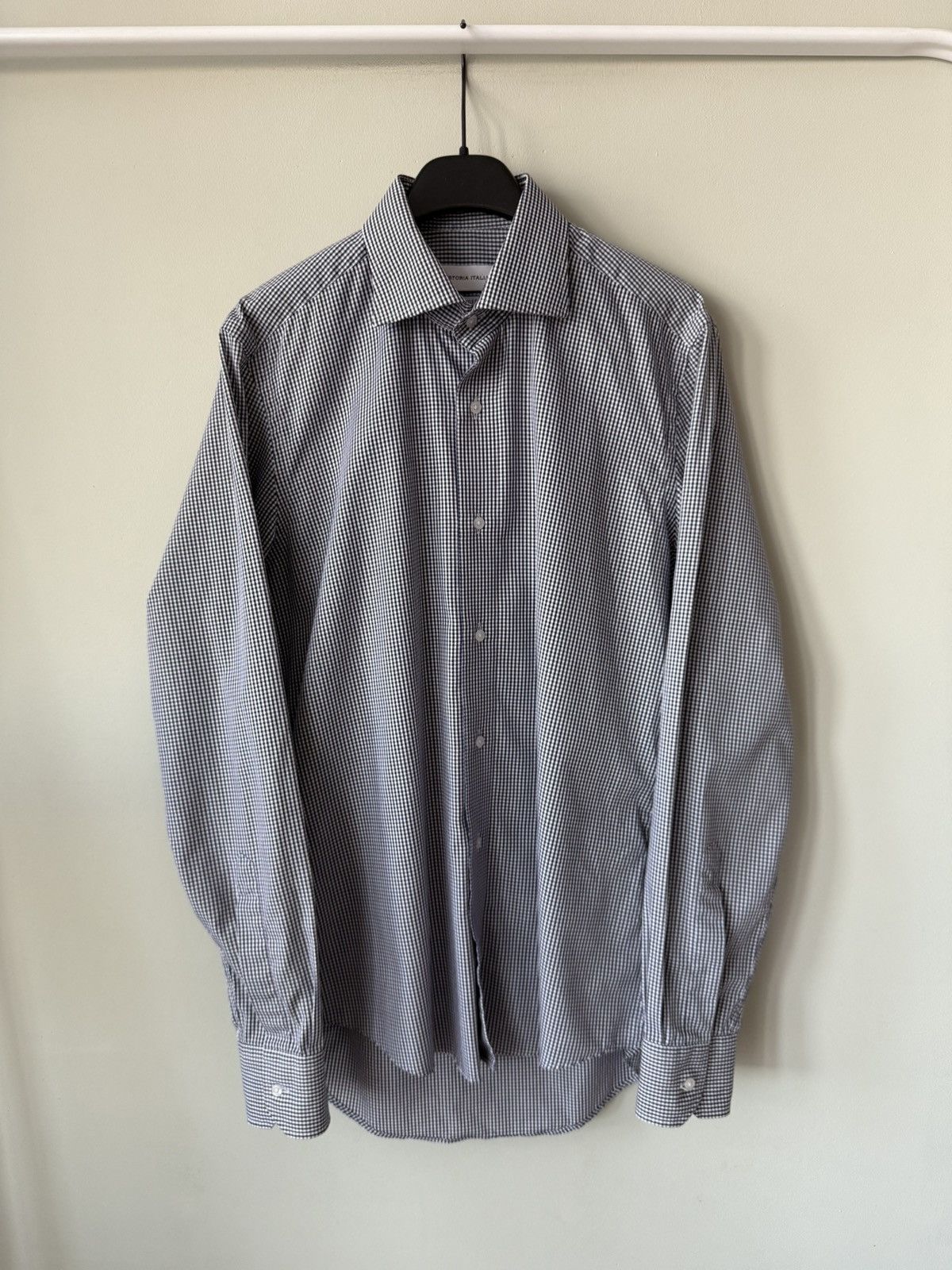 Other Sartoria Italiana checkered ls button up shirt luxury Size US S / EU 44-46 / 1 - 1 Thumbnail