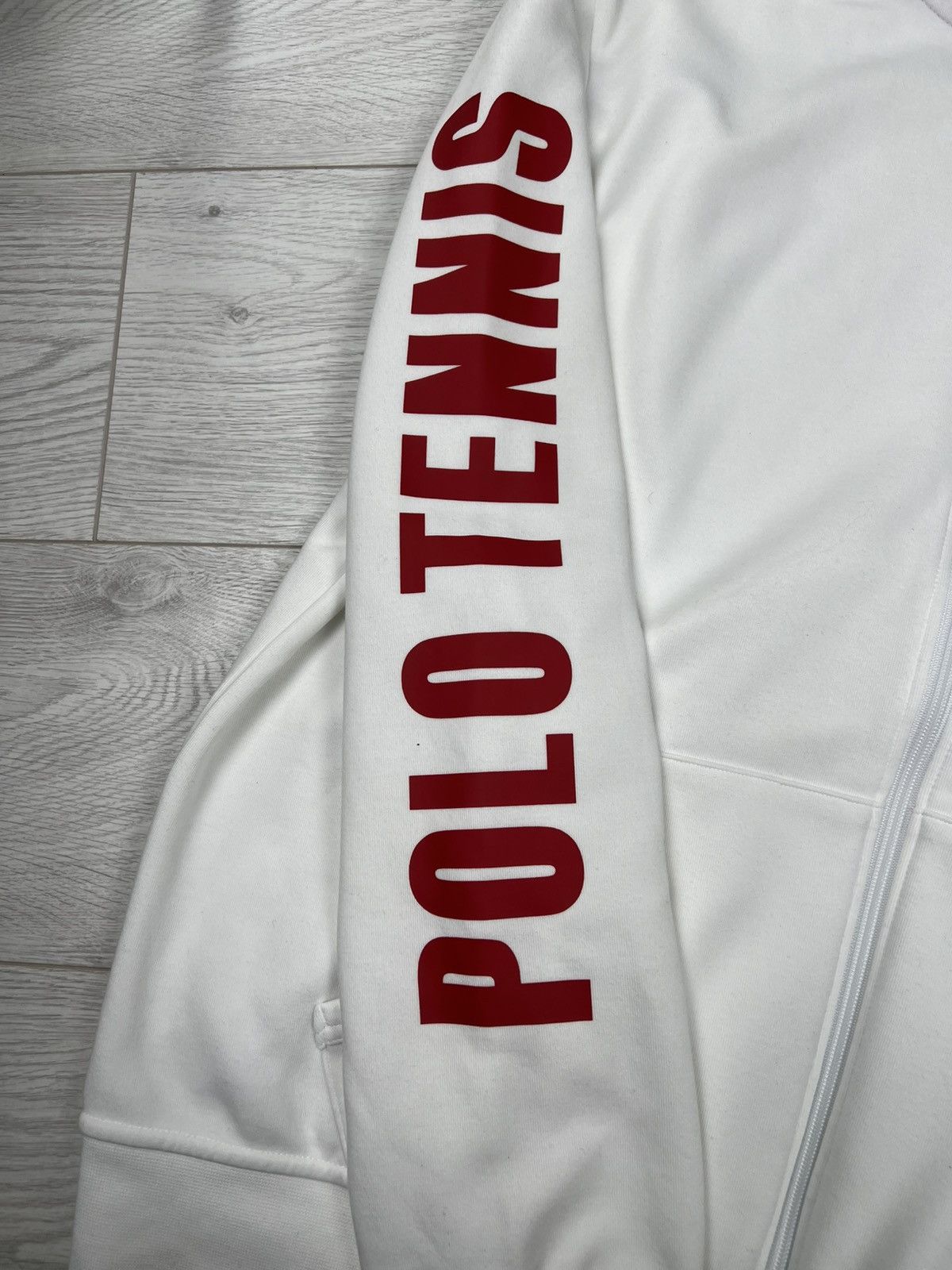 Polo Ralph Lauren × Vintage Vintage 90s Polo Ralph Lauren Pony Zip Up Hooded Sweatshirt Size US XL / EU 56 / 4 - 7 Thumbnail