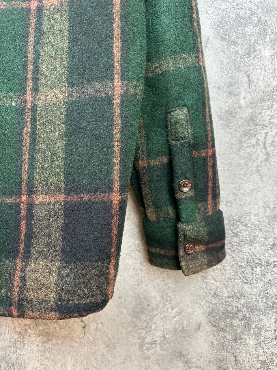 Percival Percival Dax Check Jacket Borg Lined Green Shacket Overshirt Size US L / EU 52-54 / 3 - 10 Thumbnail