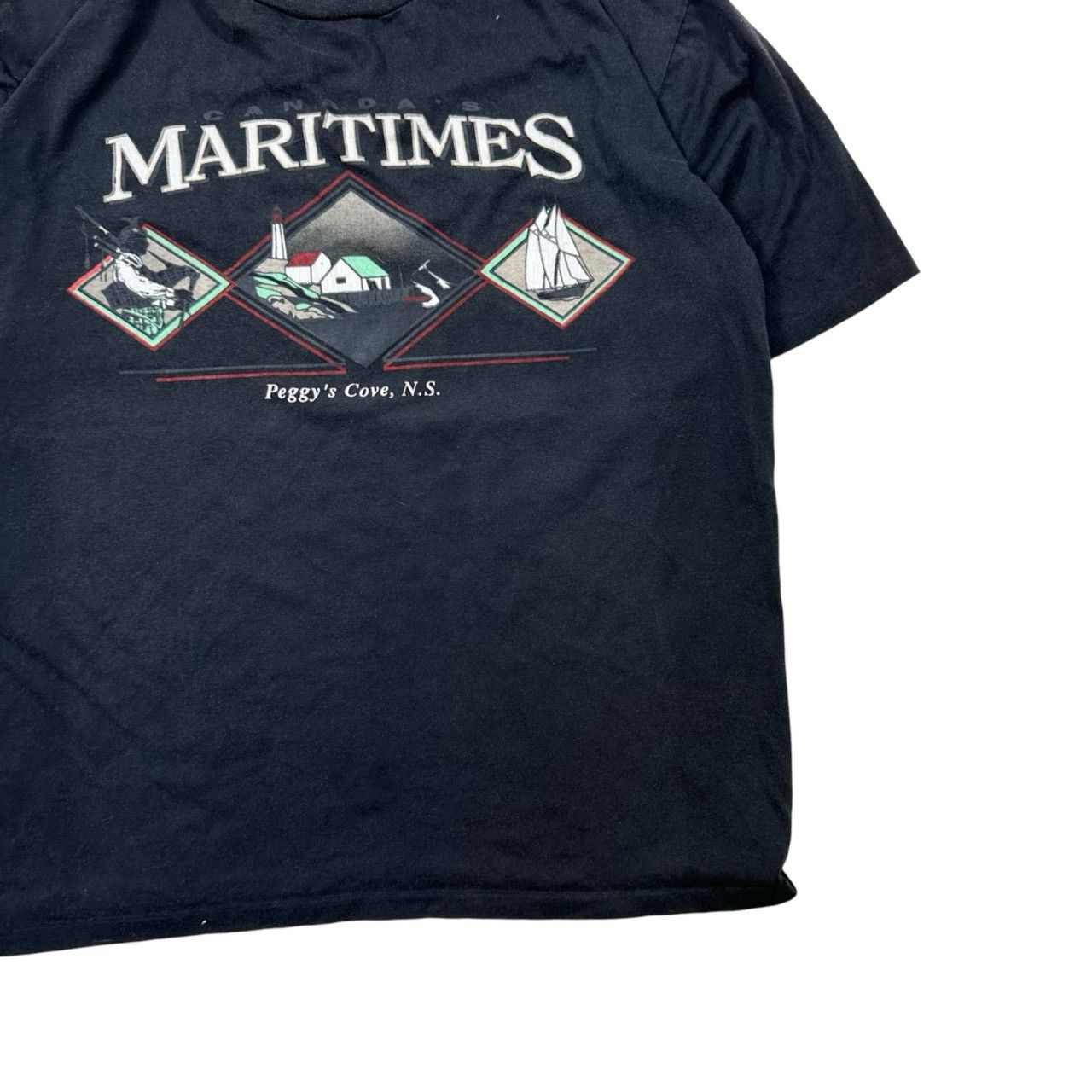 Vintage Vintage 90s Single Stitch Nova Scotia Maritimes Peggy's Size US XL / EU 56 / 4 - 3 Thumbnail