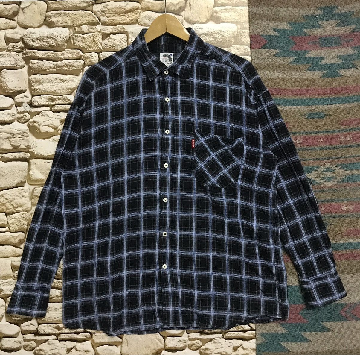 McCoy by Gill Long Sleeve Plaid Shirt Button up